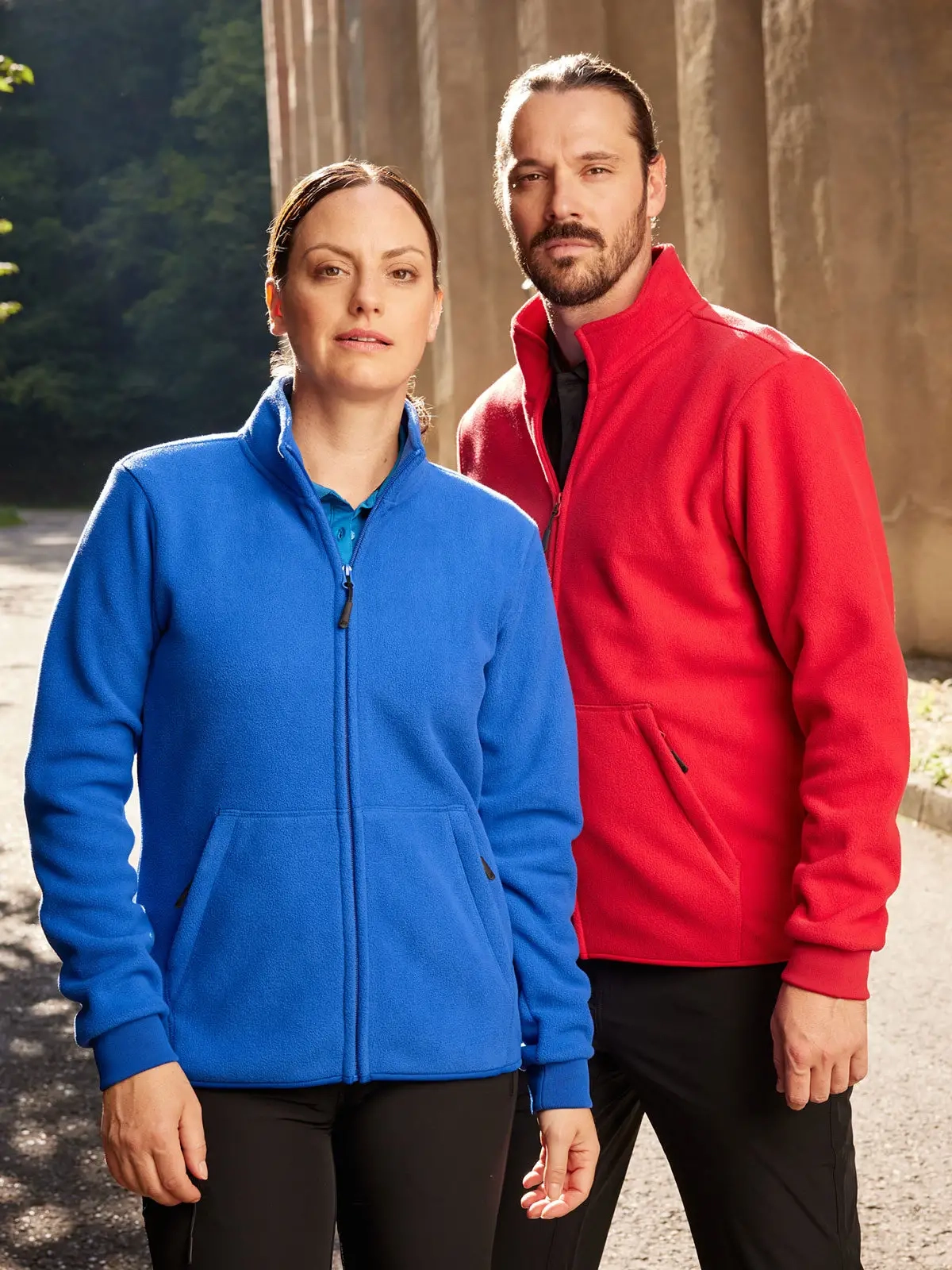 Immagine Ladies' Bonded Fleece Jacket