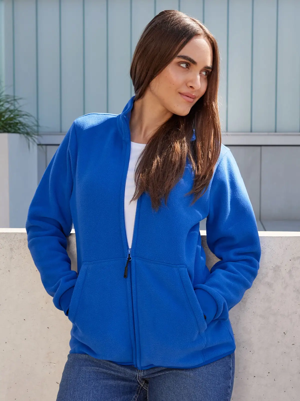 Immagine Ladies' Bonded Fleece Jacket