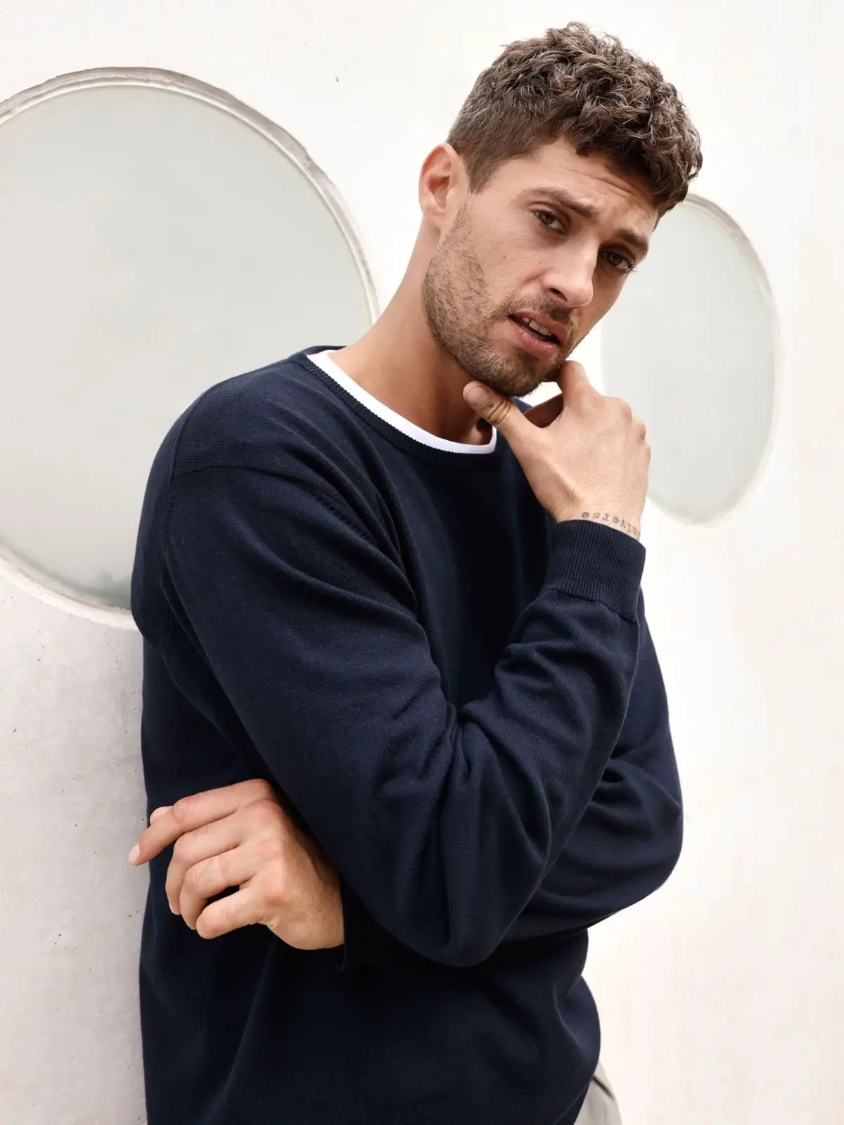 Immagine Mens' Round-Neck Pullover