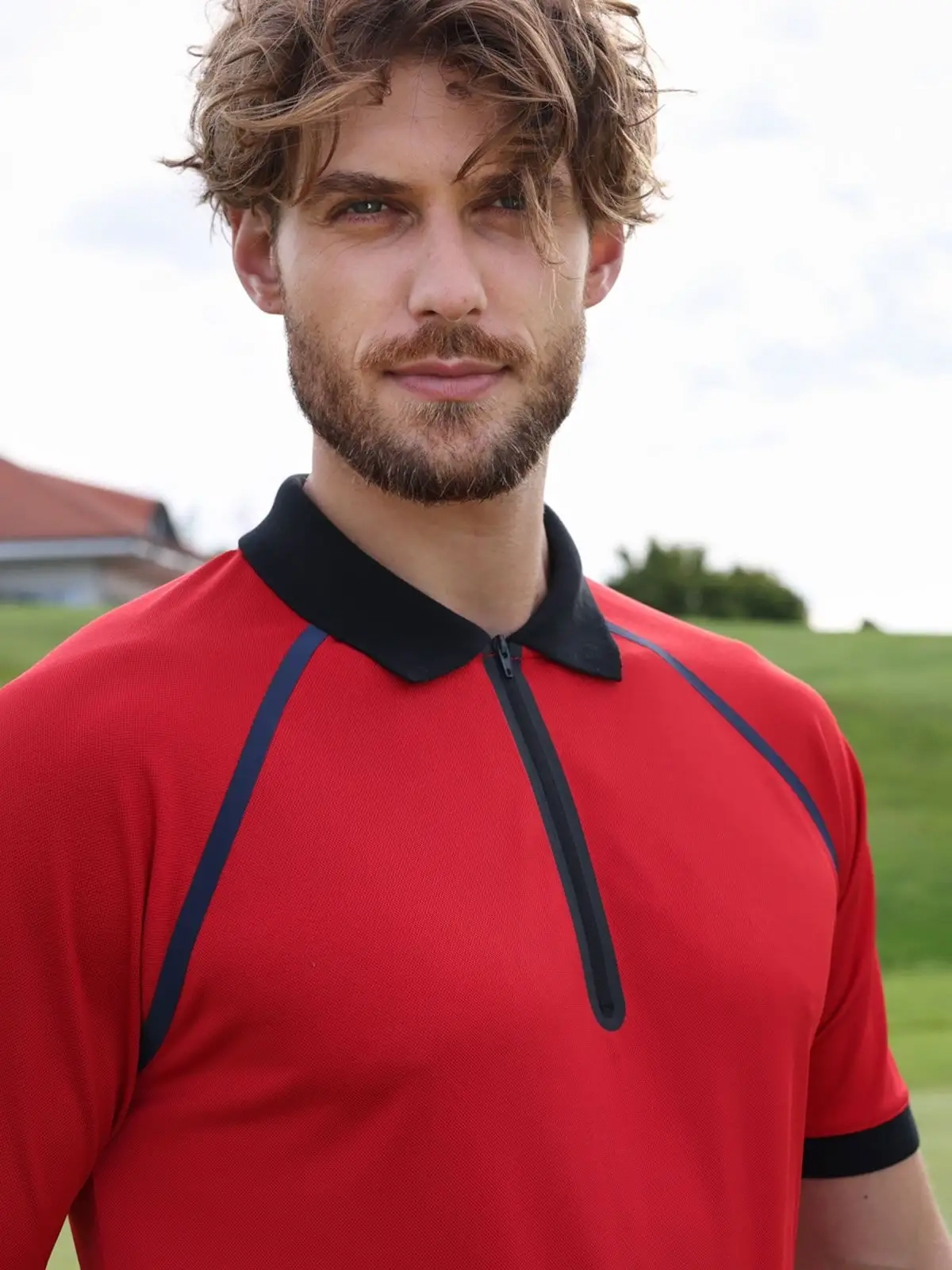 Immagine Men's Zip-Polo