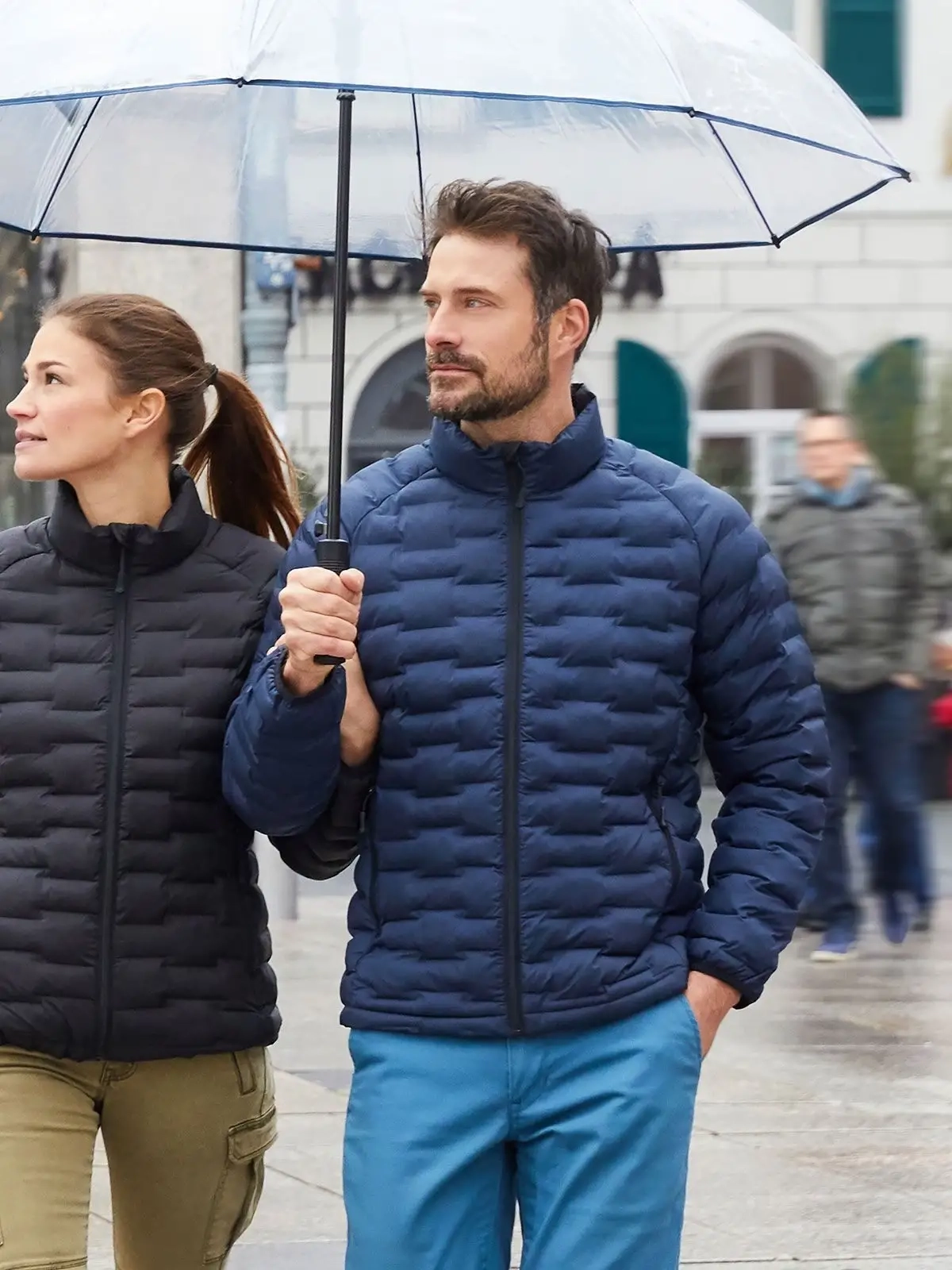 Immagine Men's Modern Padded Jacket