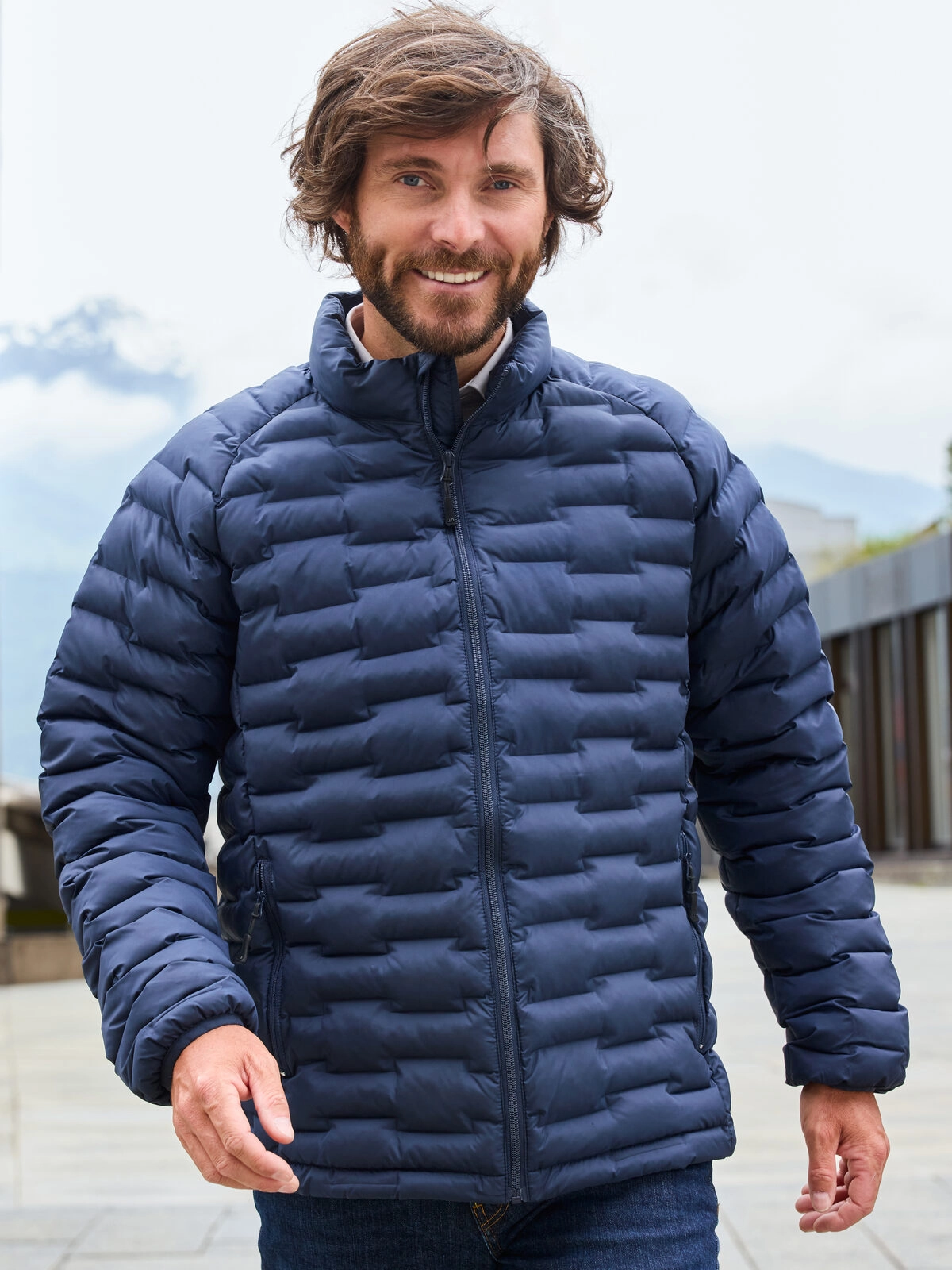 Immagine Men's Modern Padded Jacket