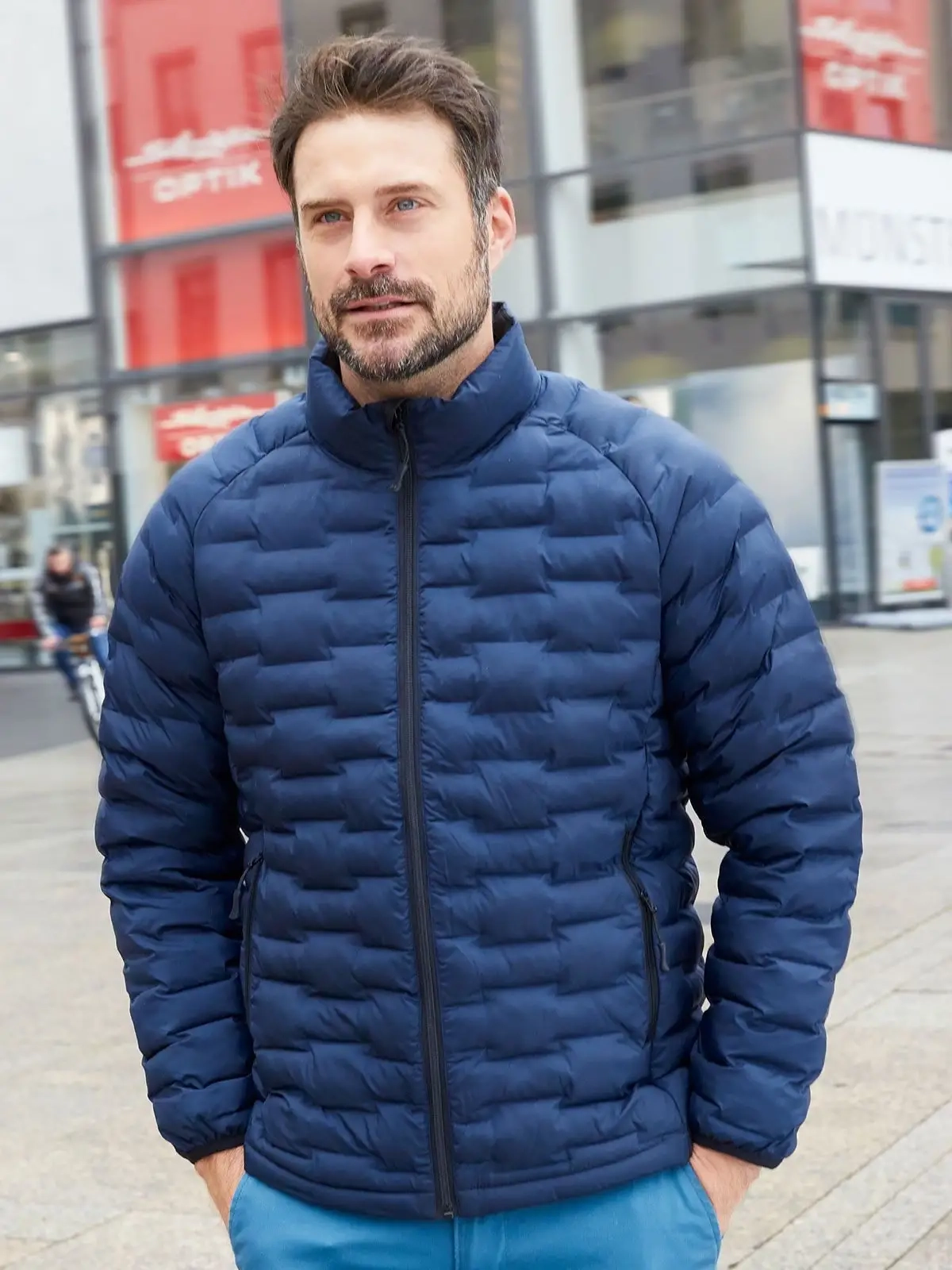 Immagine Men's Modern Padded Jacket