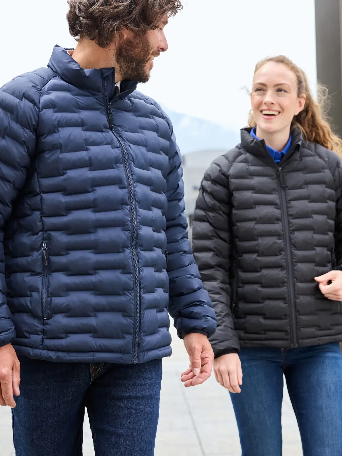 Immagine Men's Modern Padded Jacket