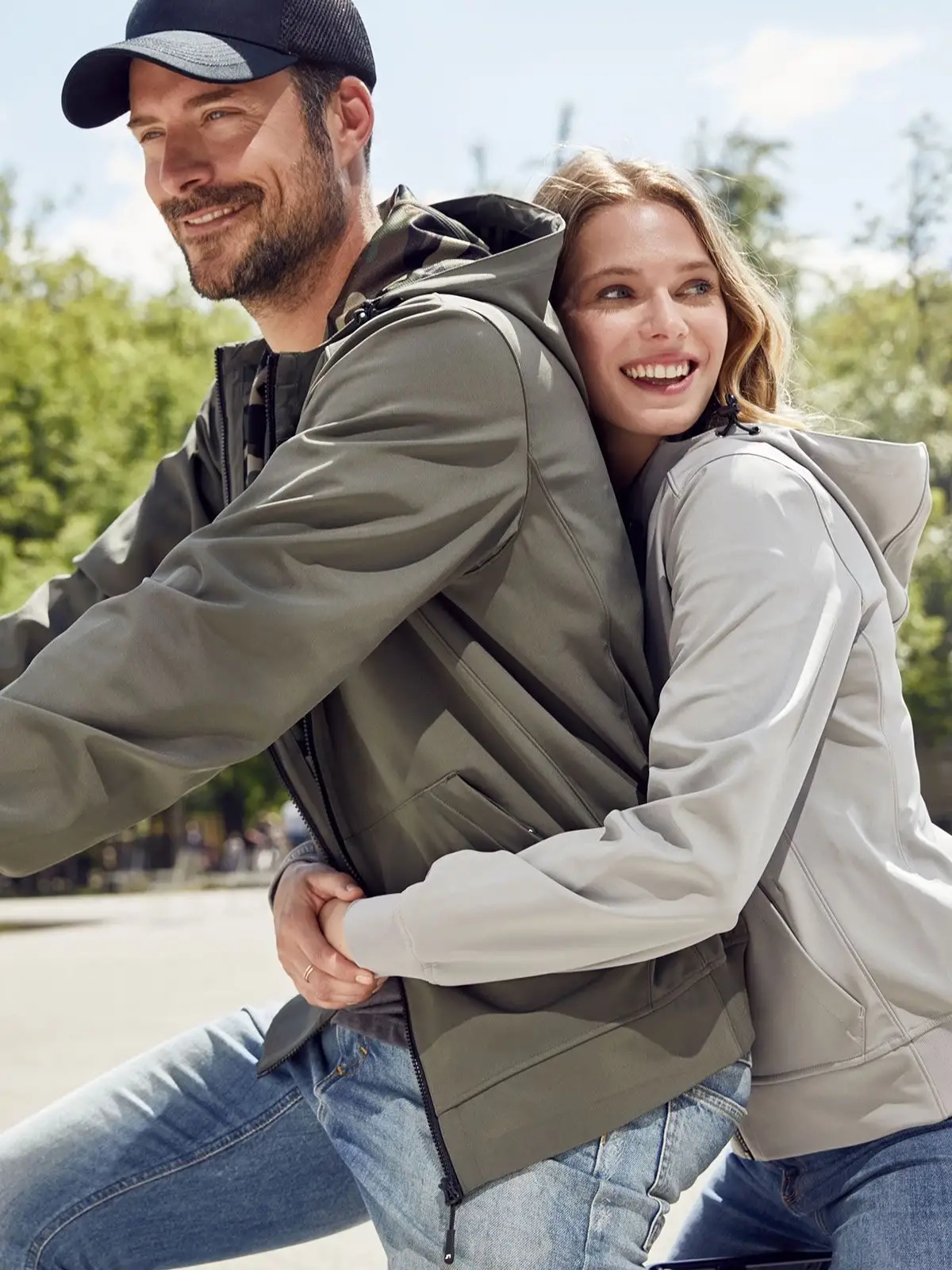 Immagine Men's Hooded Softshell Jacket