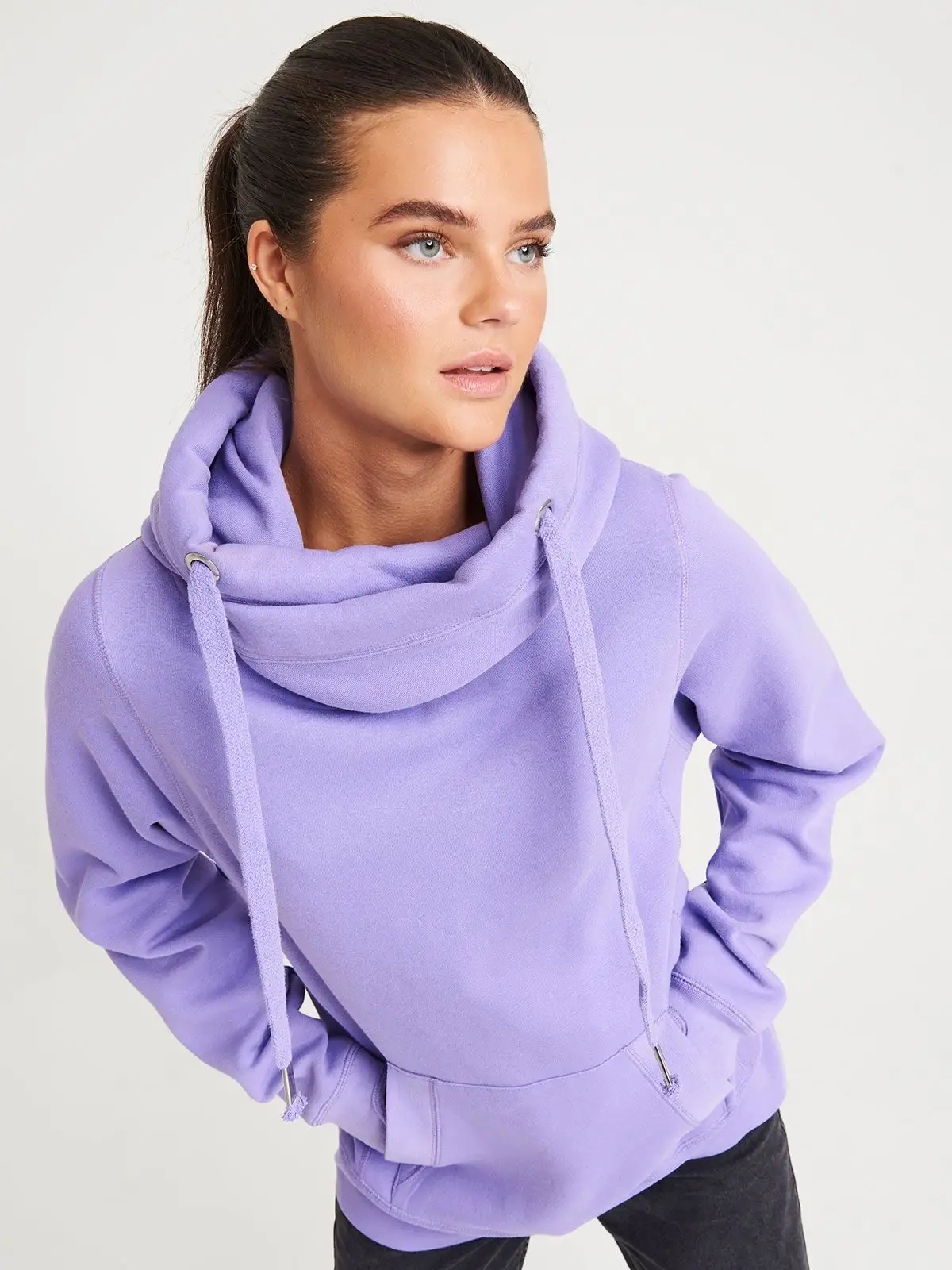 Immagine Cross Neck Hoodie