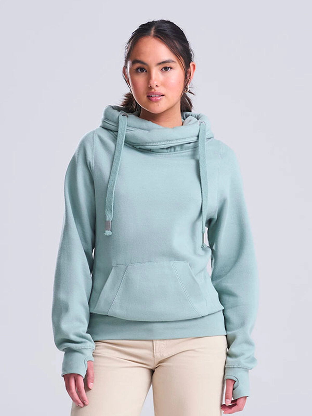 Immagine Cross Neck Hoodie