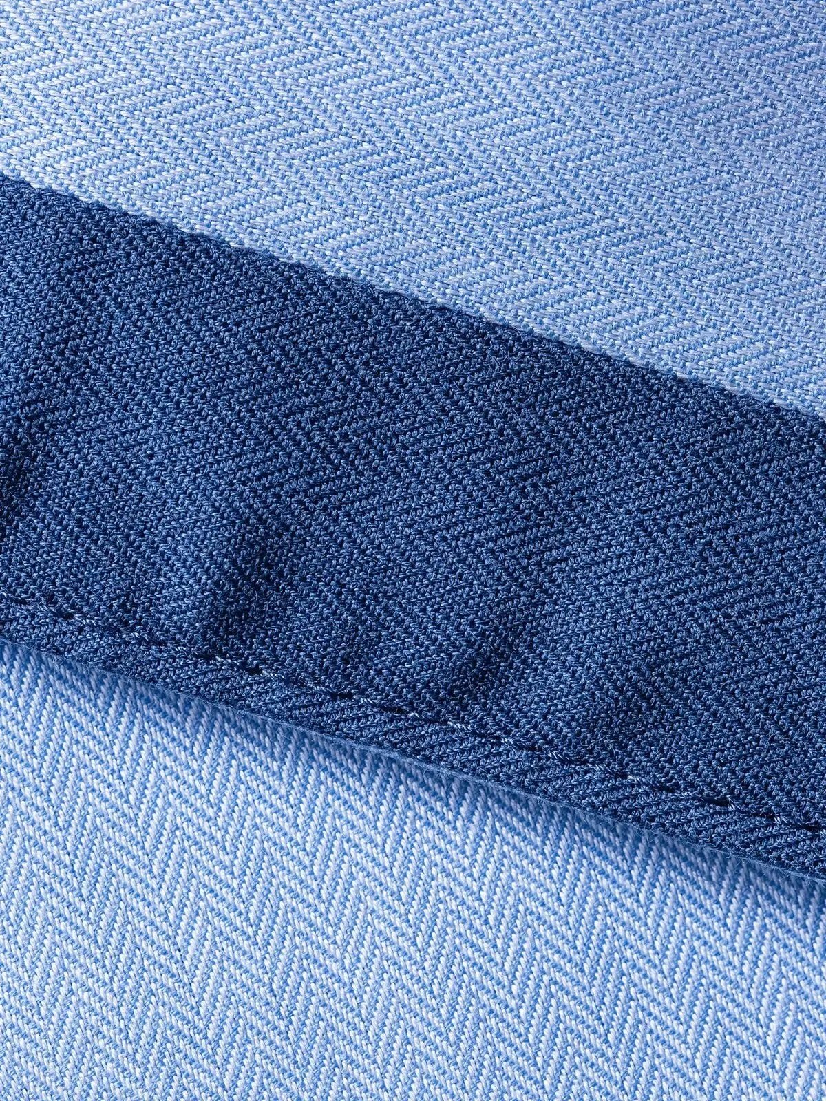 Immagine Men´s Long Sleeve Tailored Contrast Herringbone Shirt