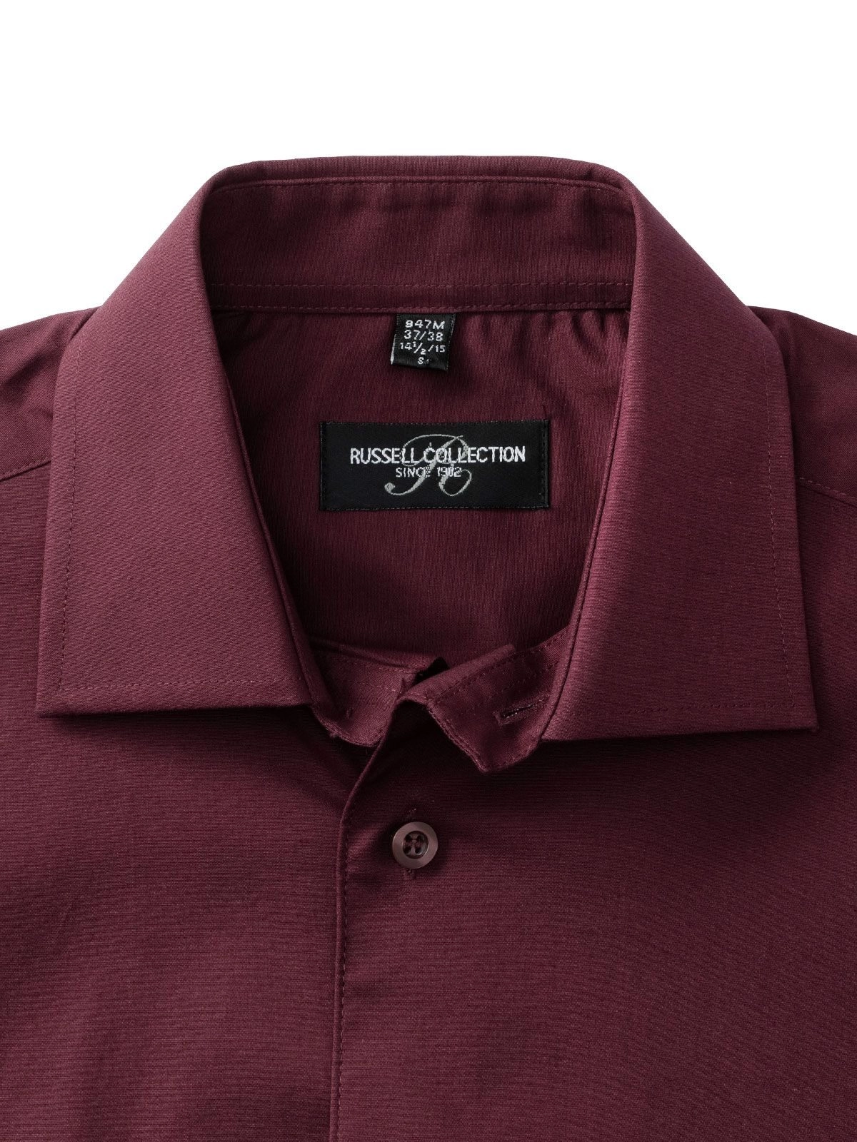 Immagine Men's Short Sleeve Easy Care Fitted Shirt