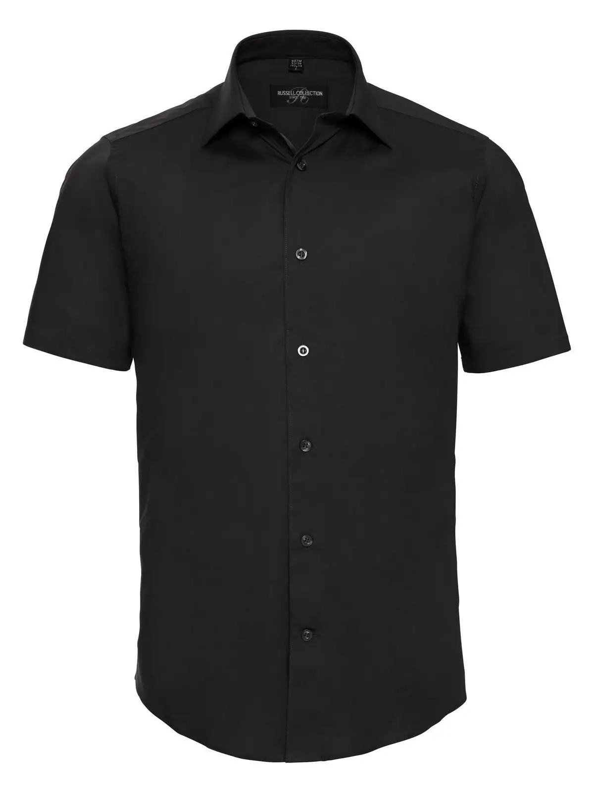 Immagine Men's Short Sleeve Easy Care Fitted Shirt