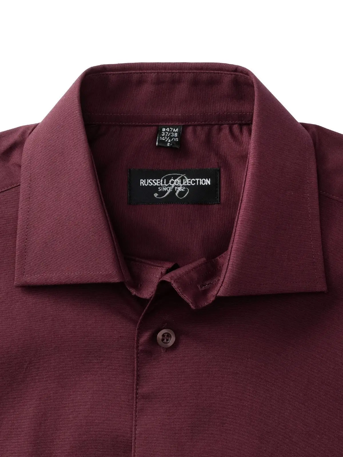 Immagine Men's Short Sleeve Easy Care Fitted Shirt