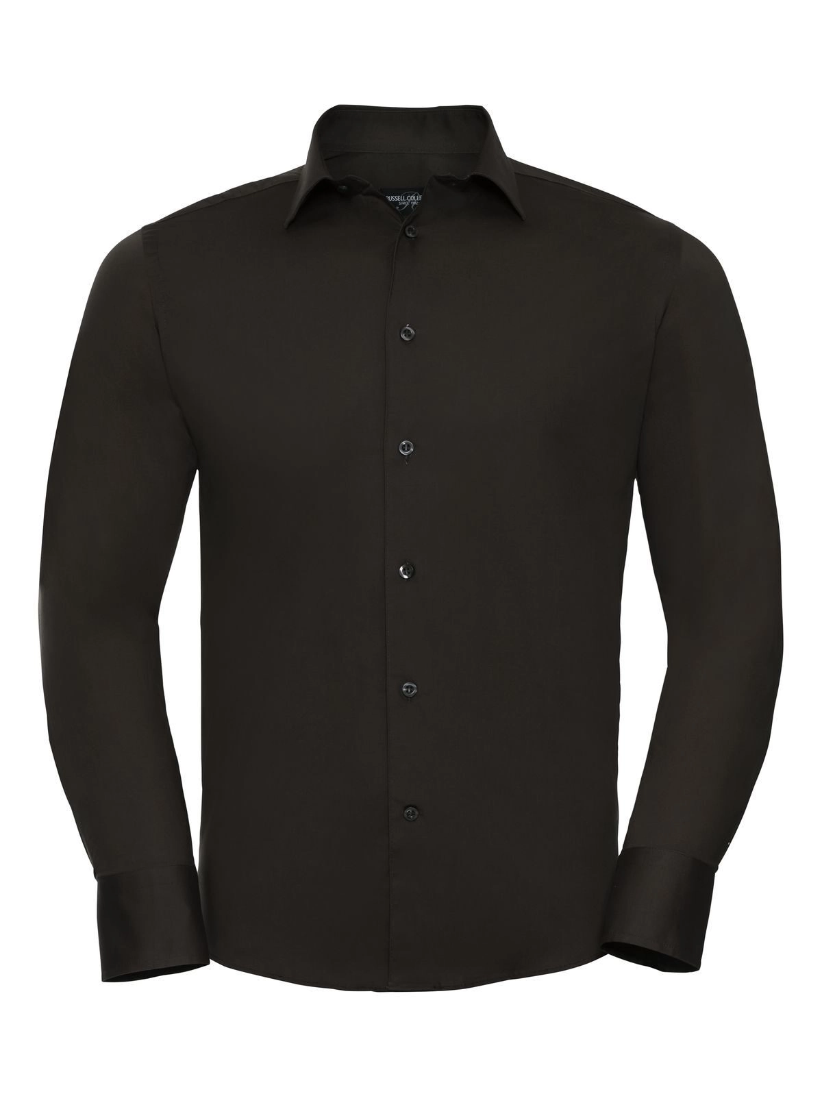 Immagine Men's Long Sleeve Easy Care Fitted Shirt