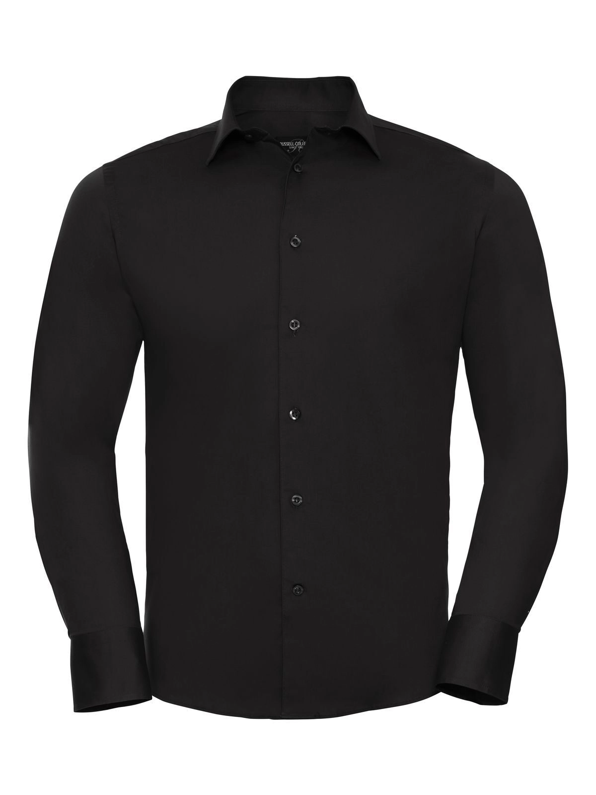 Immagine Men's Long Sleeve Easy Care Fitted Shirt