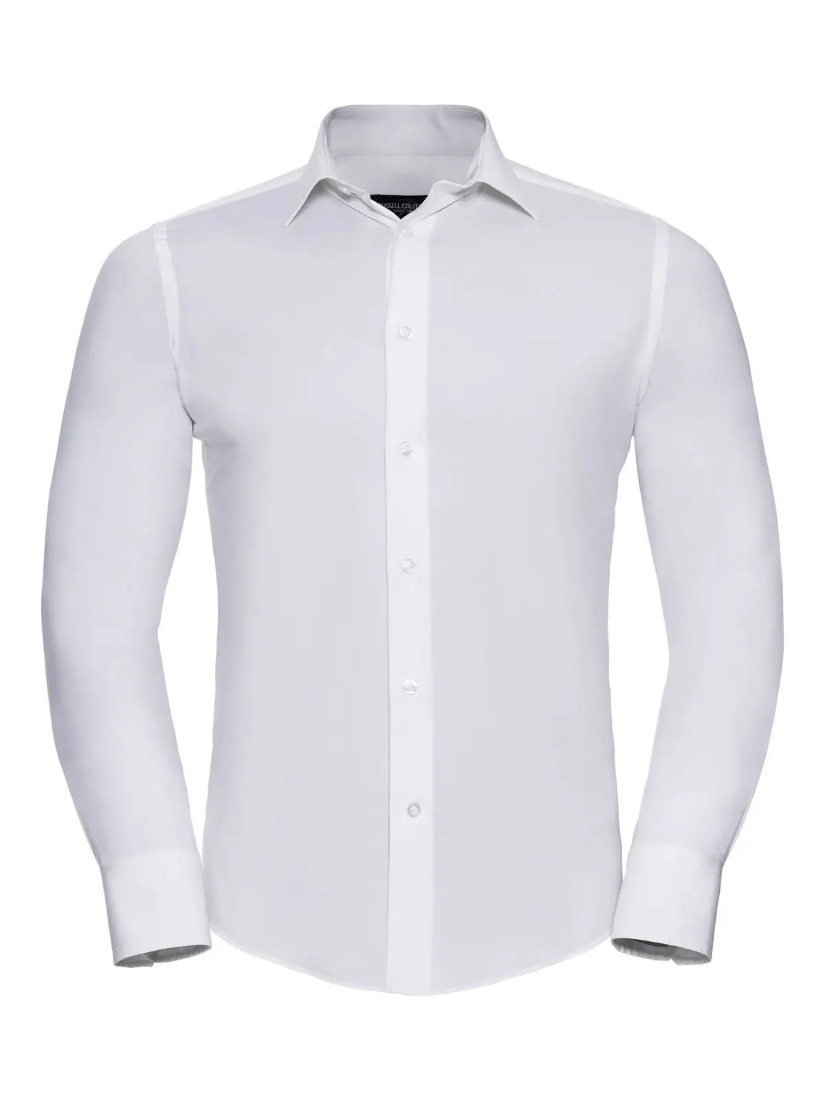 Immagine Men's Long Sleeve Easy Care Fitted Shirt