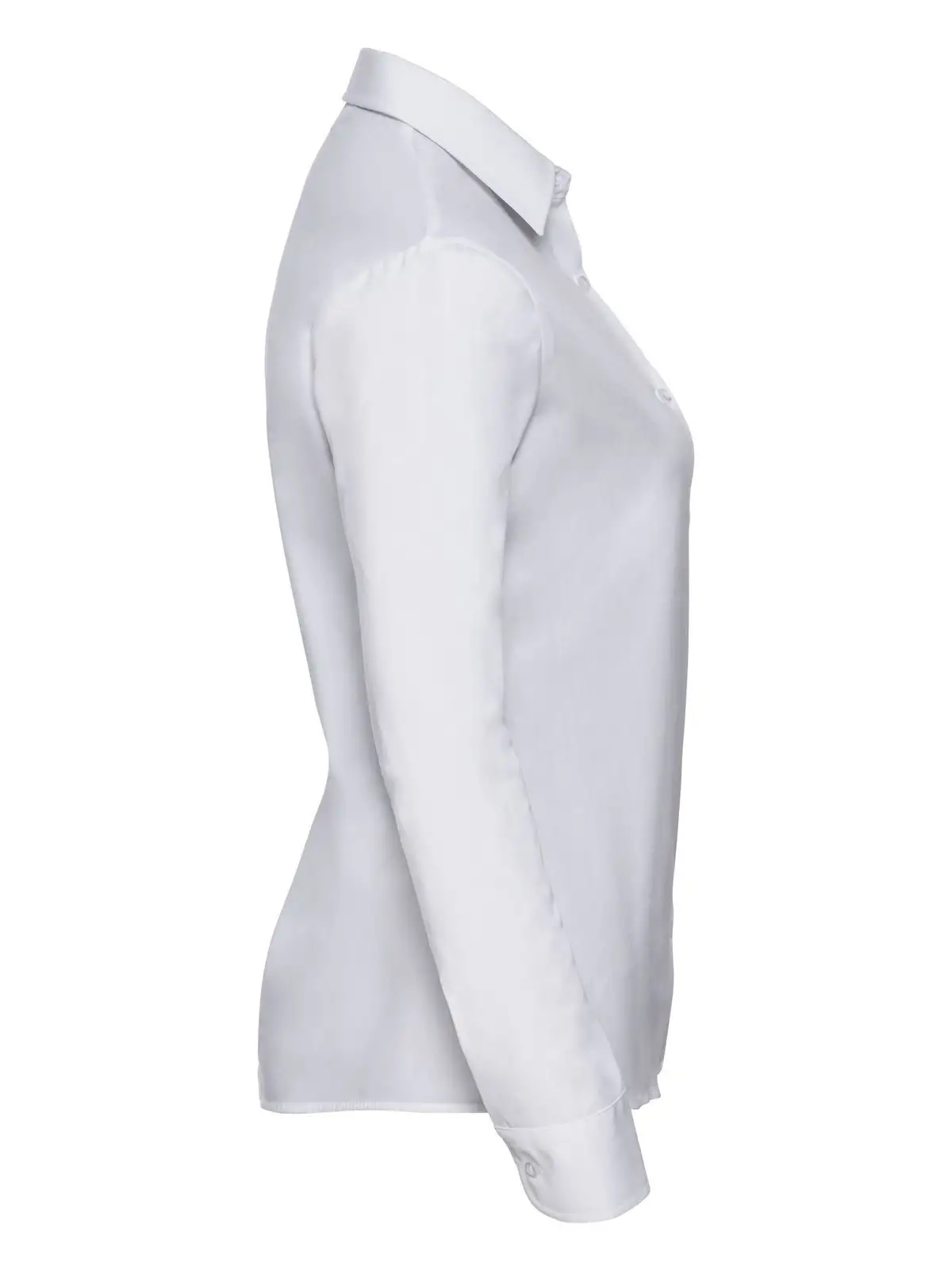 Immagine Ladies' Long Sleeve Pure Cotton Poplin Shirt