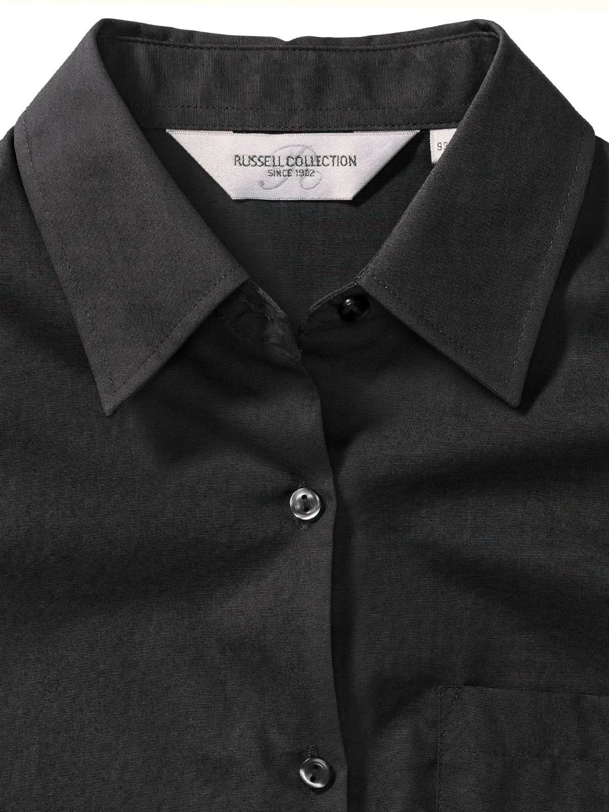 Immagine Ladies' Long Sleeve Pure Cotton Poplin Shirt