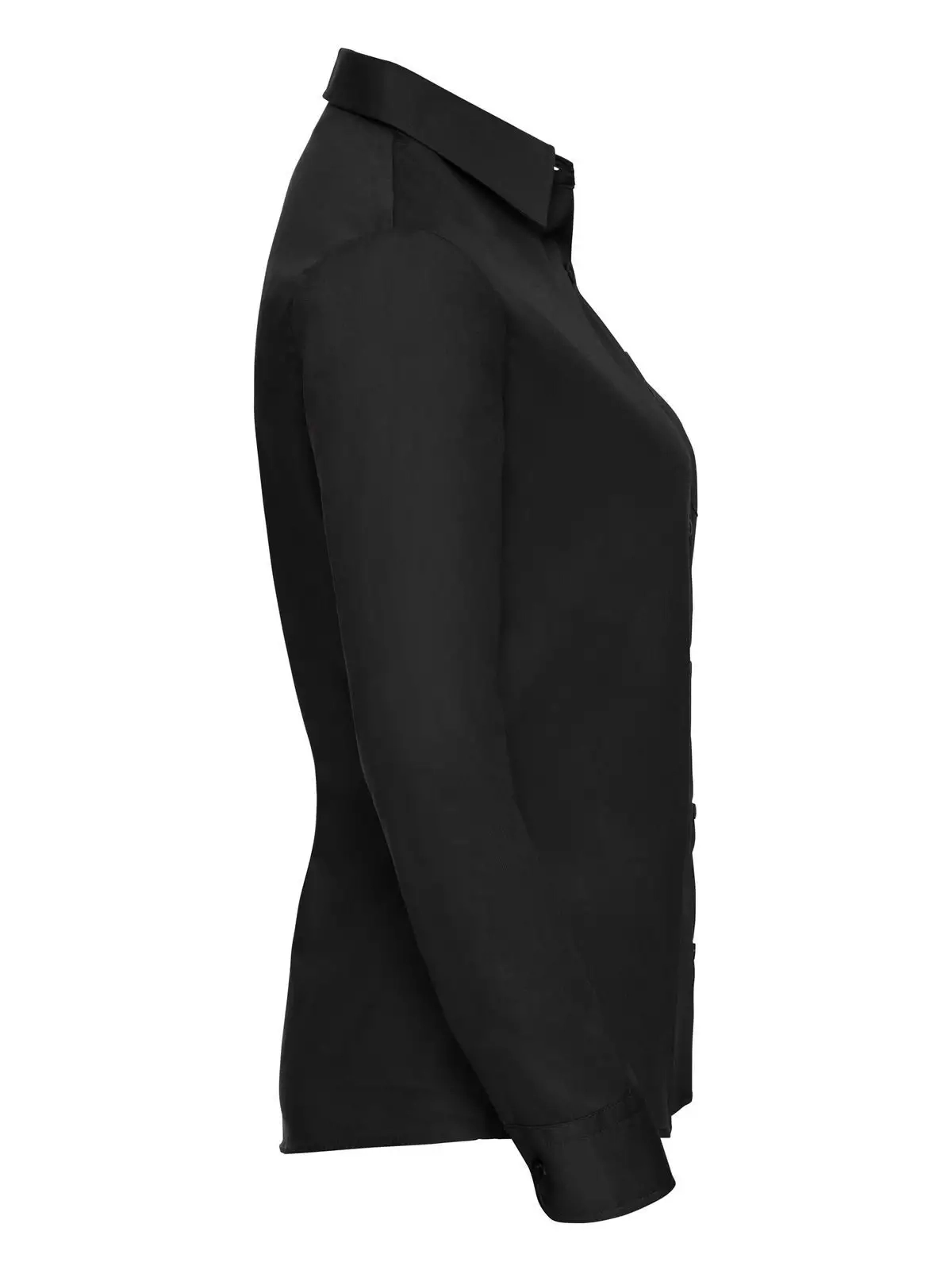 Immagine Ladies' Long Sleeve Pure Cotton Poplin Shirt