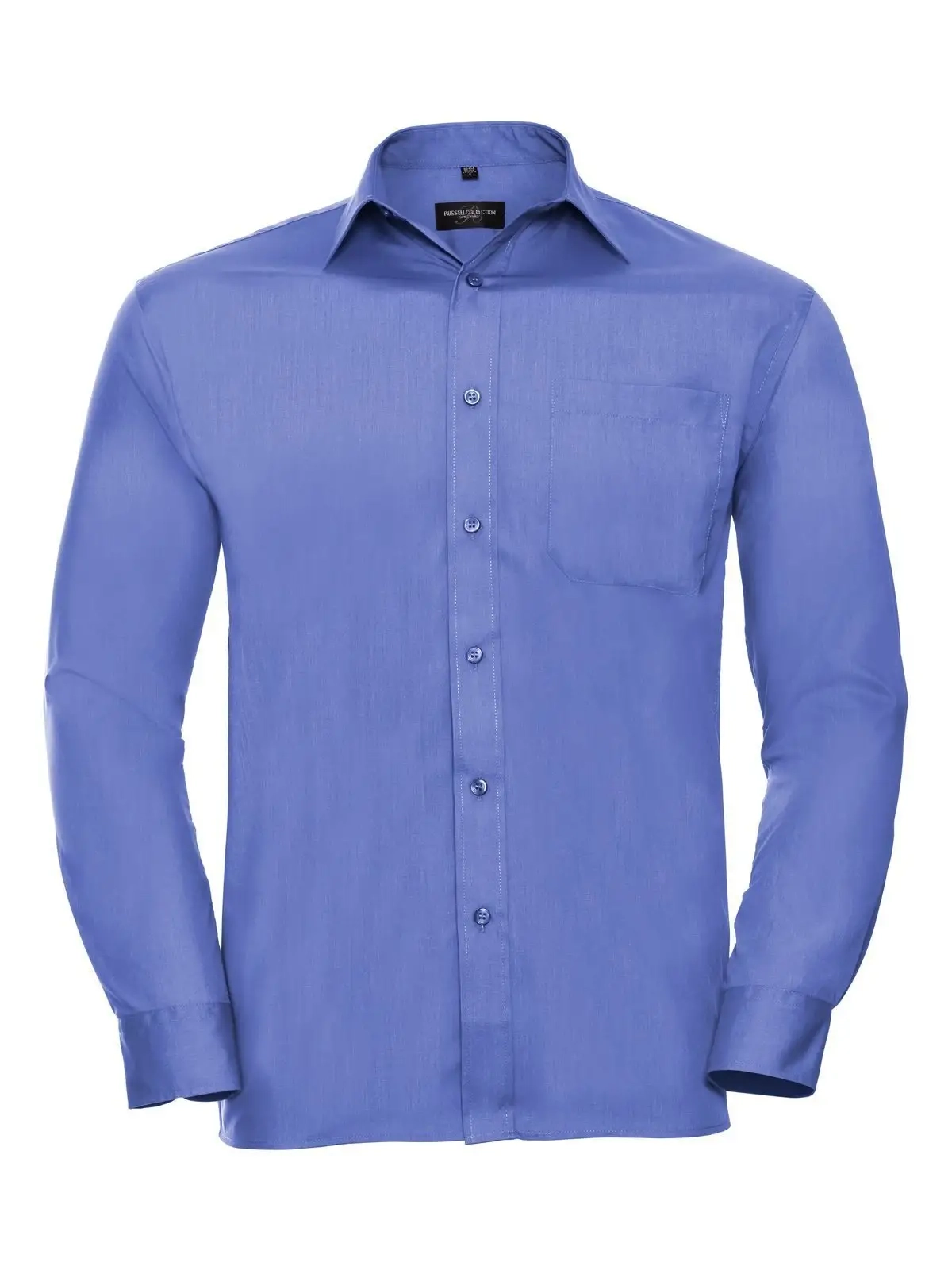 Immagine Men's Long Sleeve PolyCotton Poplin Shirt