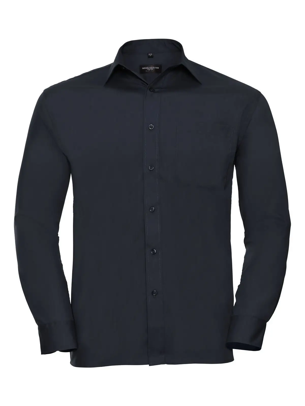 Immagine Men's Long Sleeve PolyCotton Poplin Shirt
