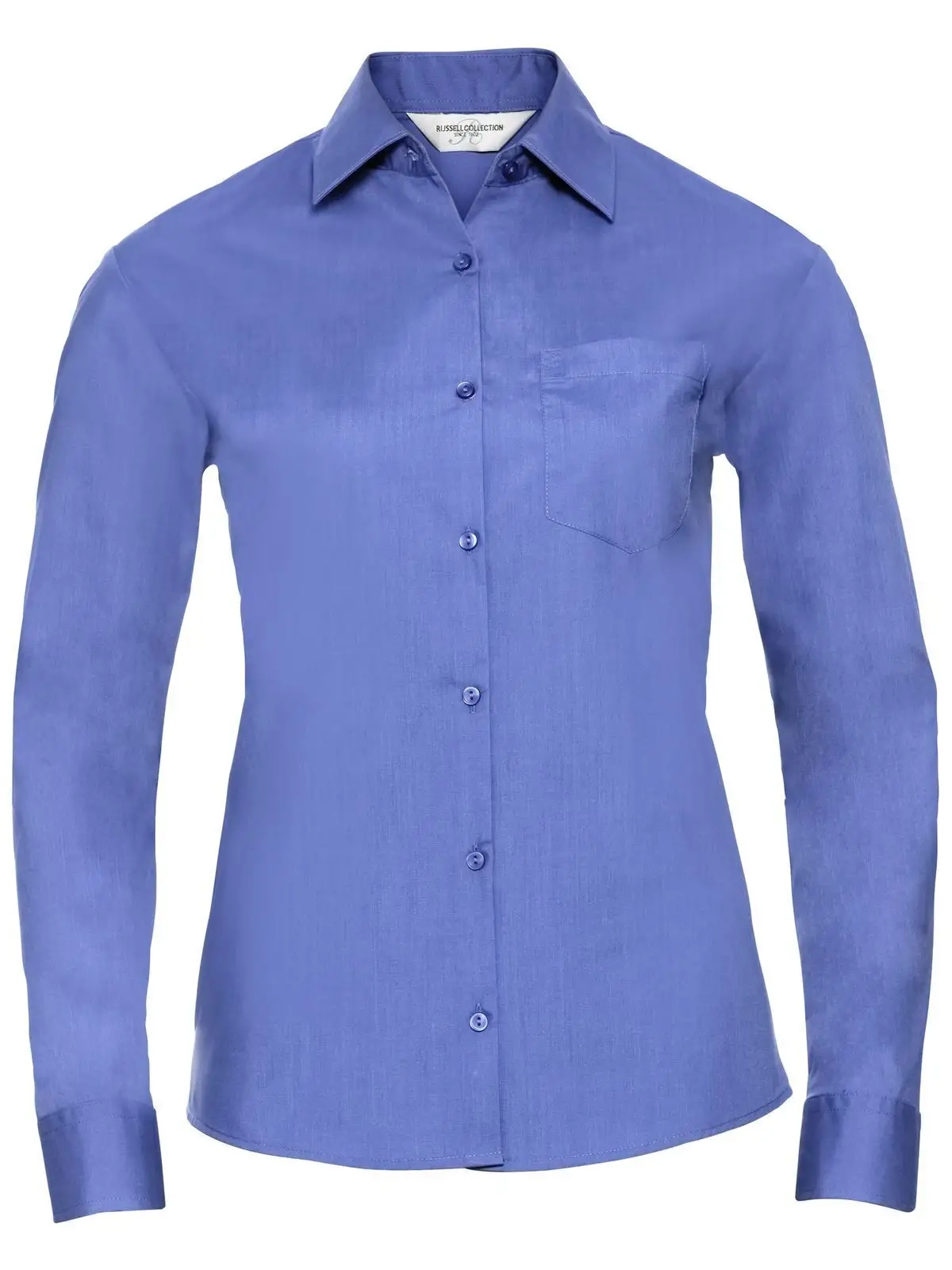 Immagine Ladies' Long Sleeve PolyCotton Poplin Shirt