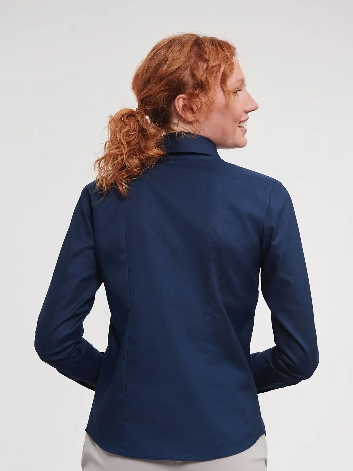 Immagine Ladies' Long Sleeve Easy Care Oxford Shirt