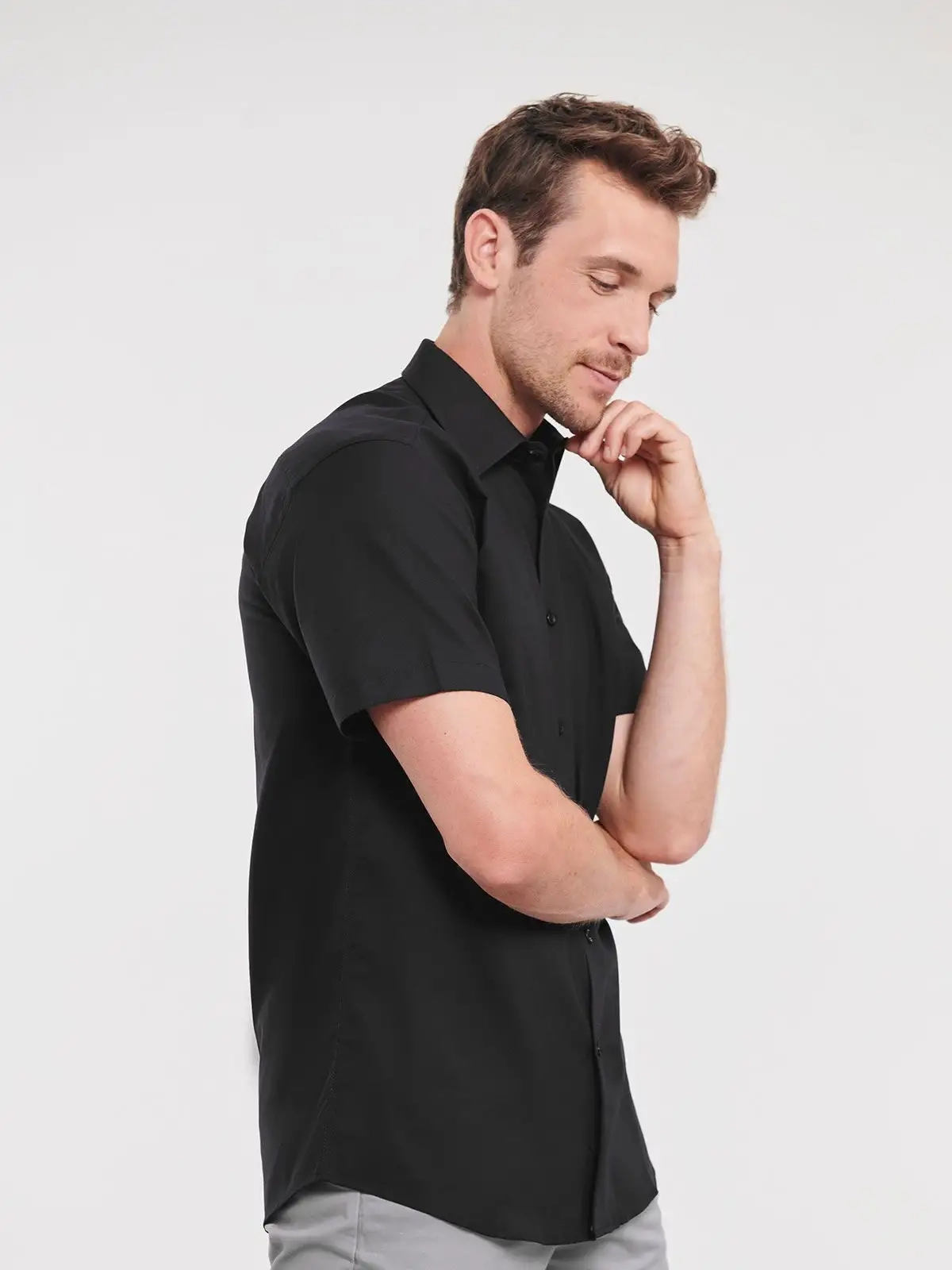 Immagine Men's SSL Tailored Oxford Shirt