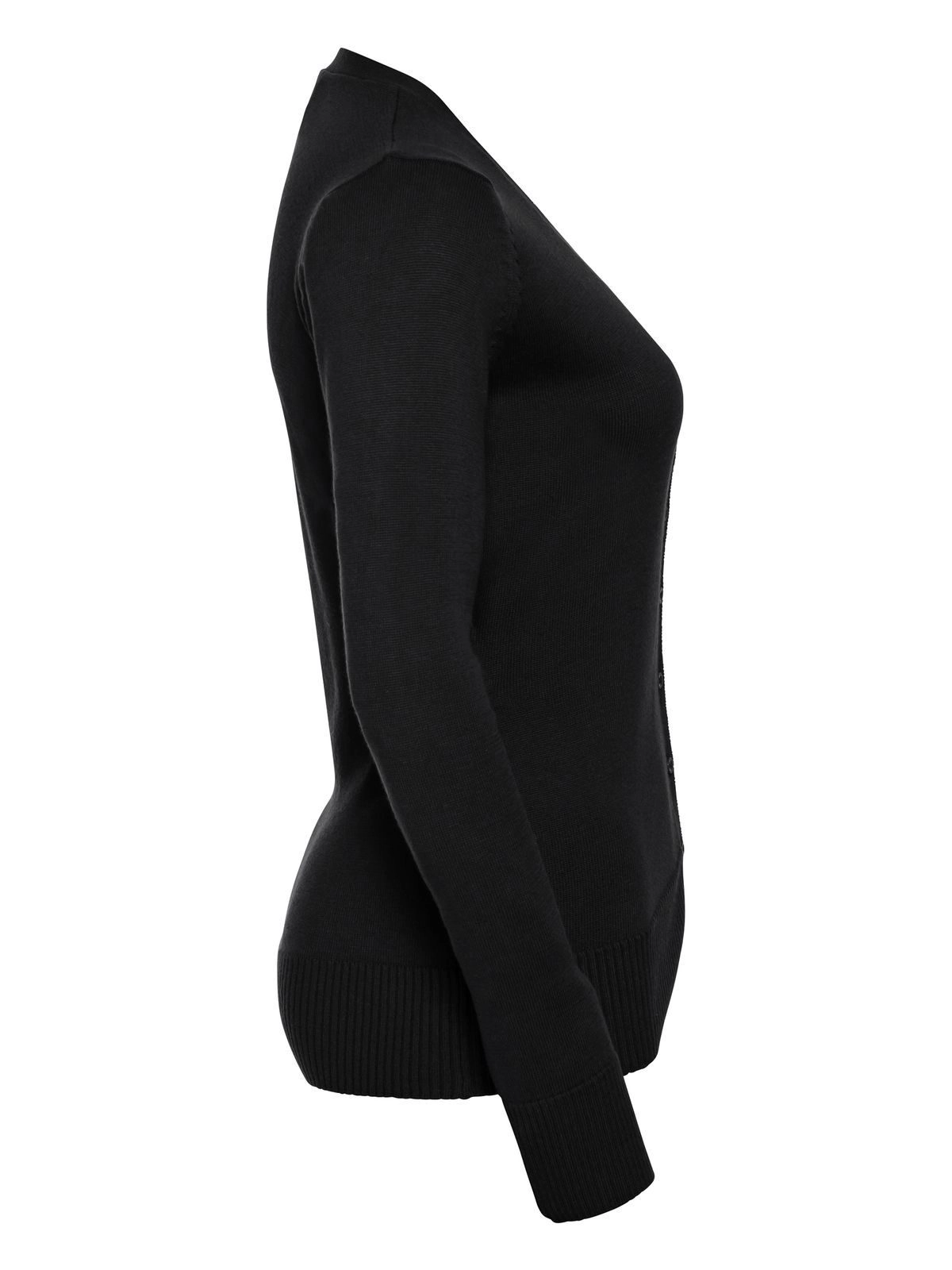 Immagine Ladies' V-Neck Knitted Cardigan