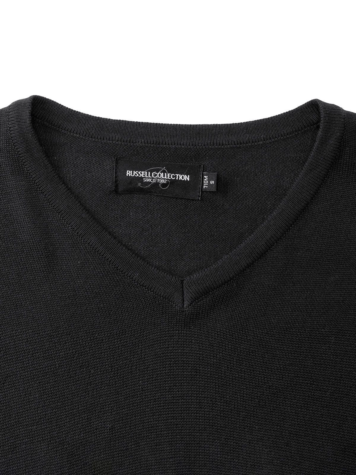 Immagine Men's V-Neck Knitted Pullover