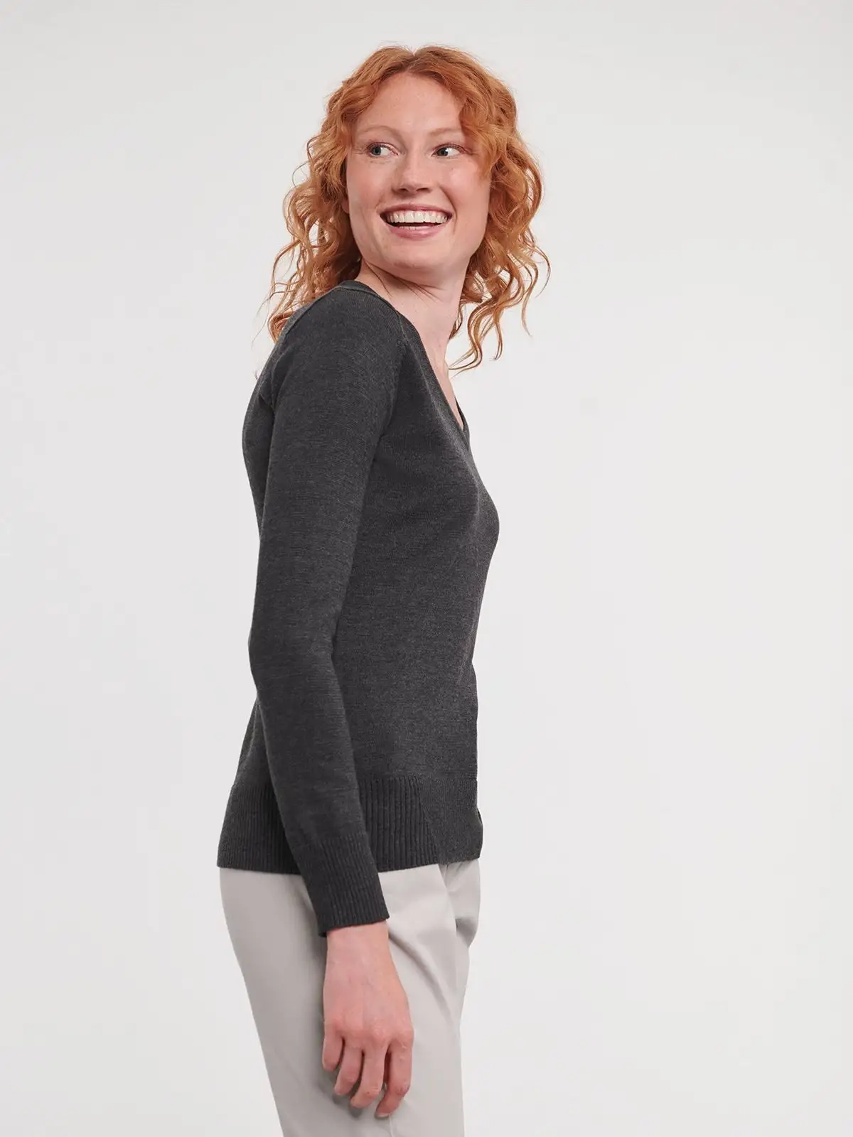 Immagine Maglione donna scollo a V