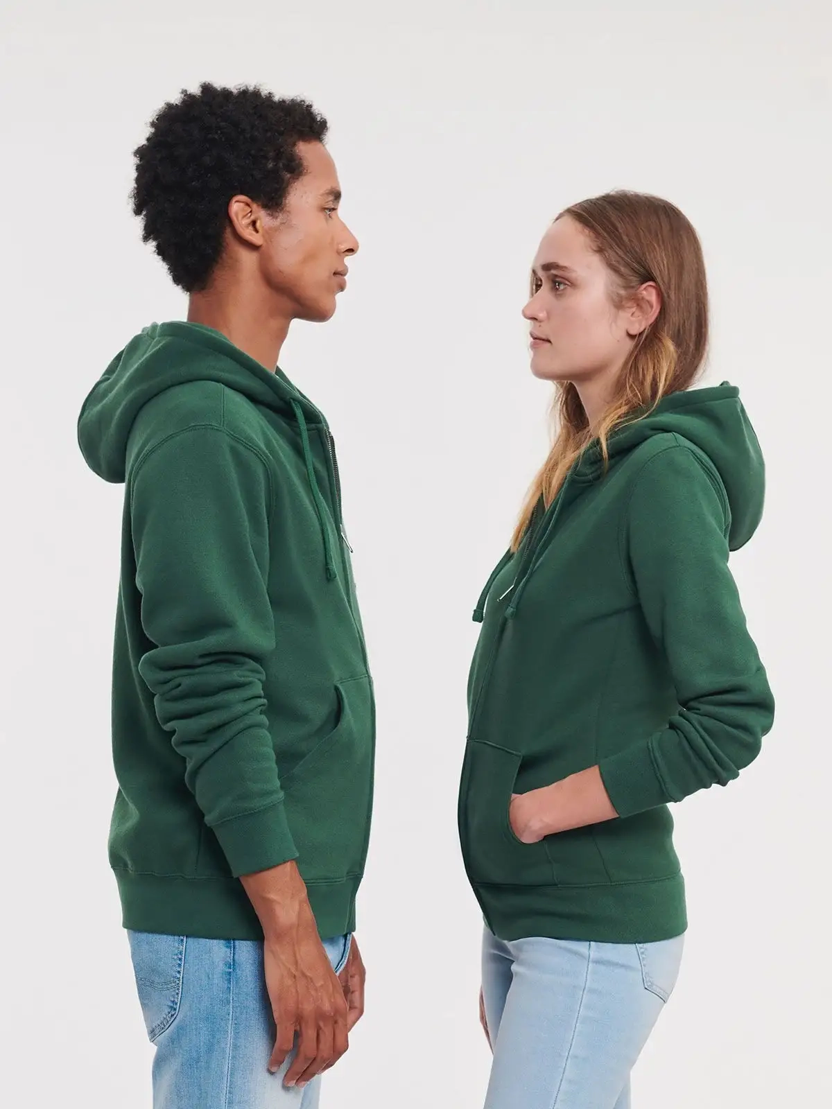 Immagine Men's Authentic Zipped Hood