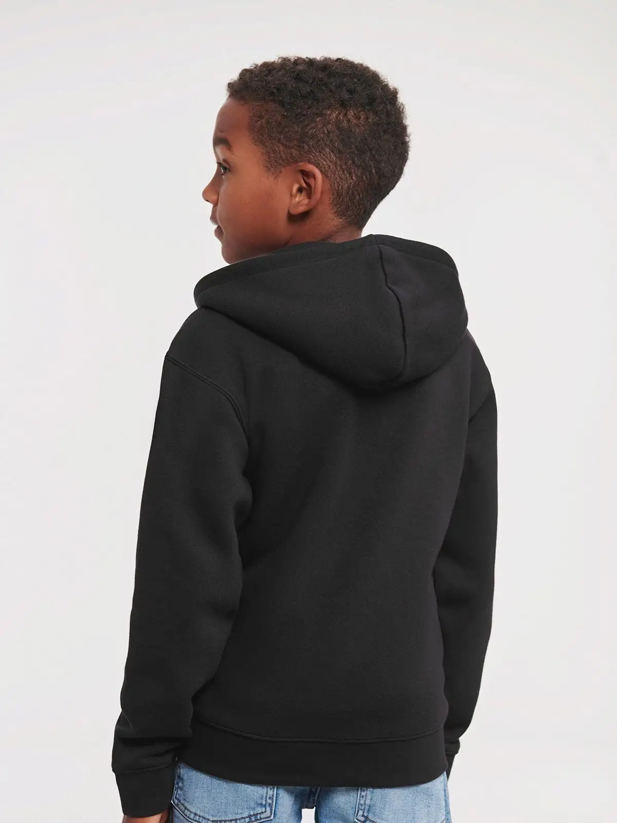 Immagine Felpa con cappuccio e zip bimbo Authentic Hooded Sweat with zip RUSSEL