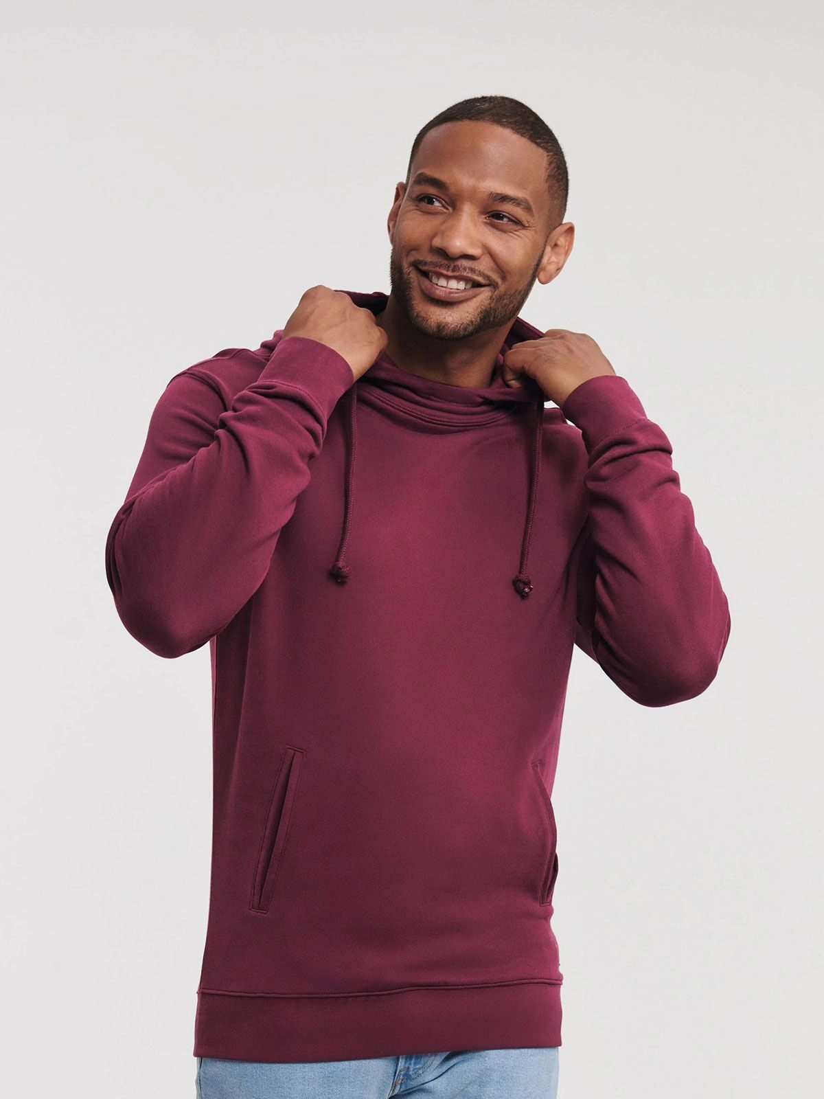 Immagine Pure Organic High Collar Hooded Sweat