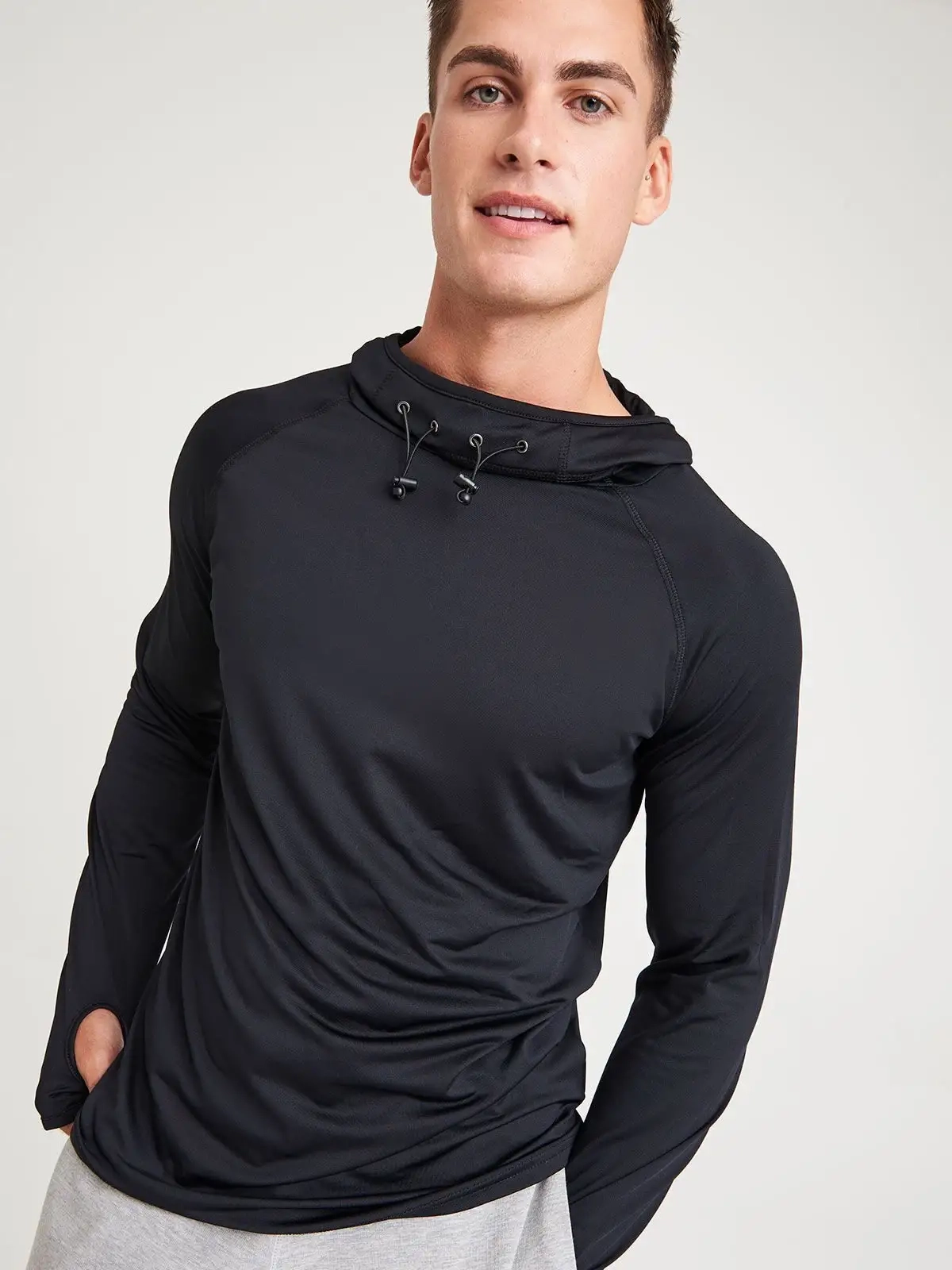 Immagine Mens Cool Cowl Neck Top