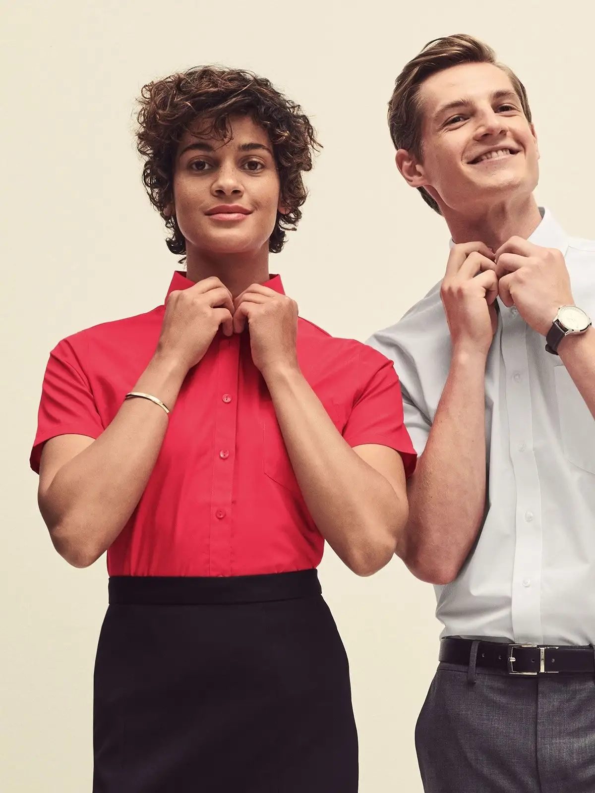 Immagine Ladies Poplin Shirt Short Sleeve