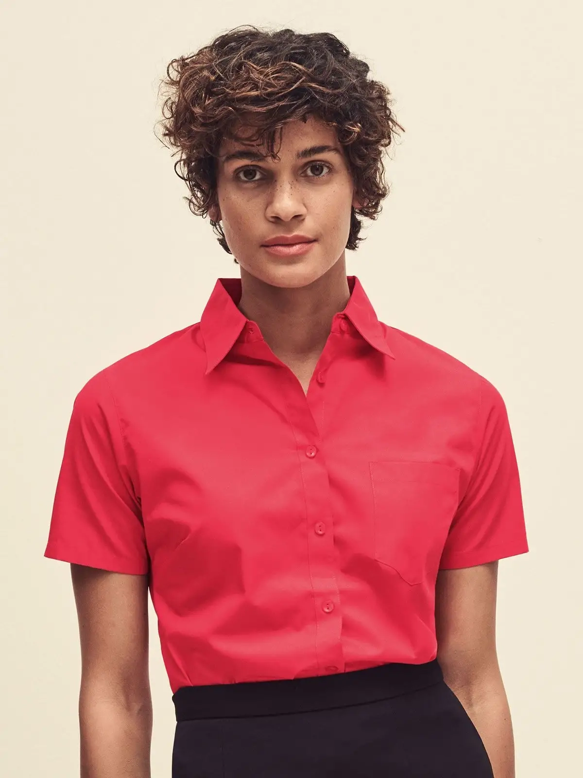 Immagine Ladies Poplin Shirt Short Sleeve