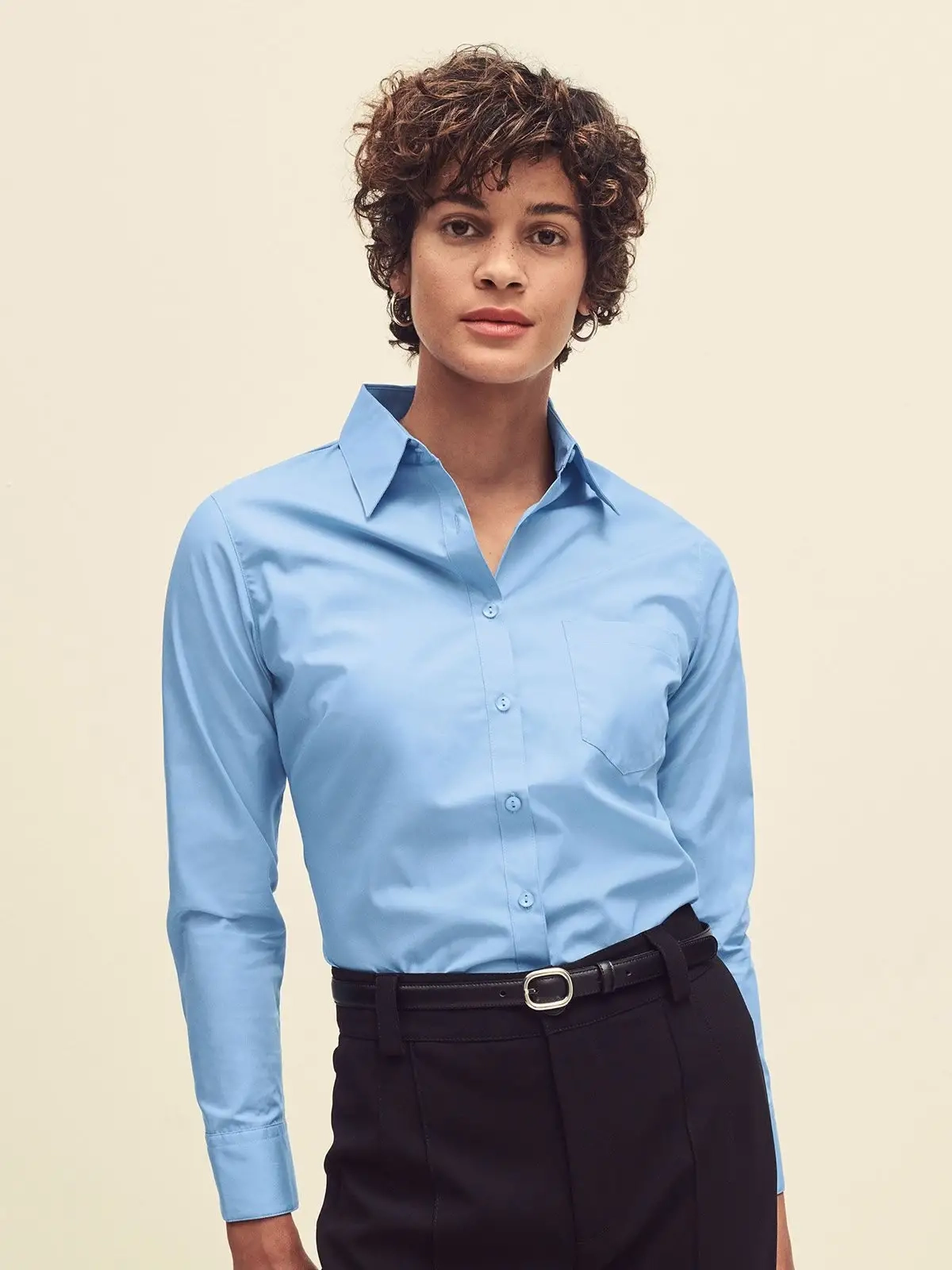 Immagine Ladies Poplin Shirt Long Sleeve