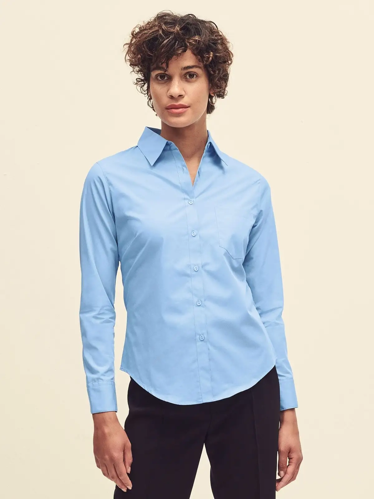 Immagine Ladies Poplin Shirt Long Sleeve