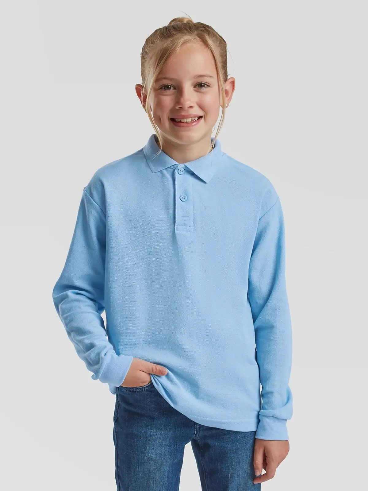 Immagine Kids 65/35 Long Sleeve Polo