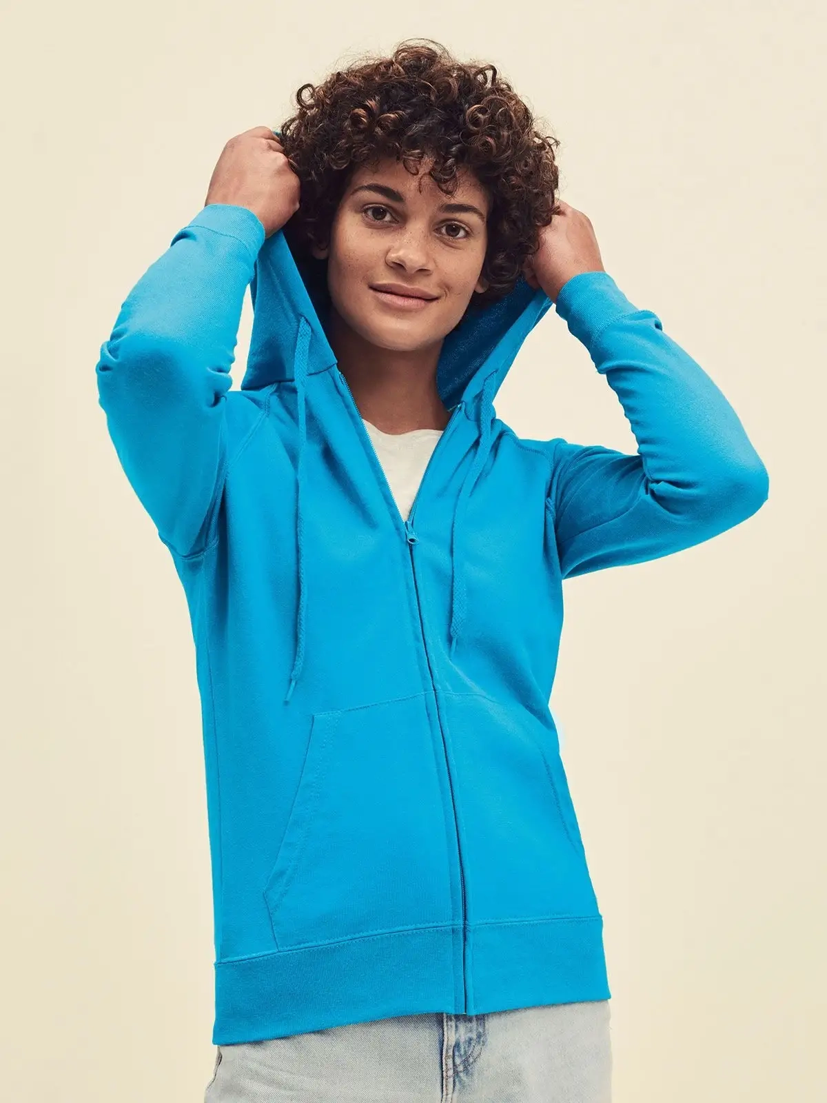 Immagine Ladies Lightweight Hooded Sweat Jacket