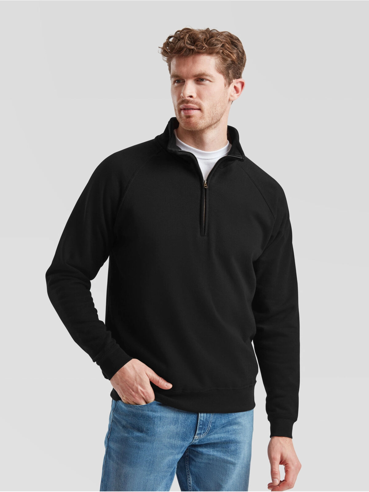 Immagine Classic Zip Neck Sweat