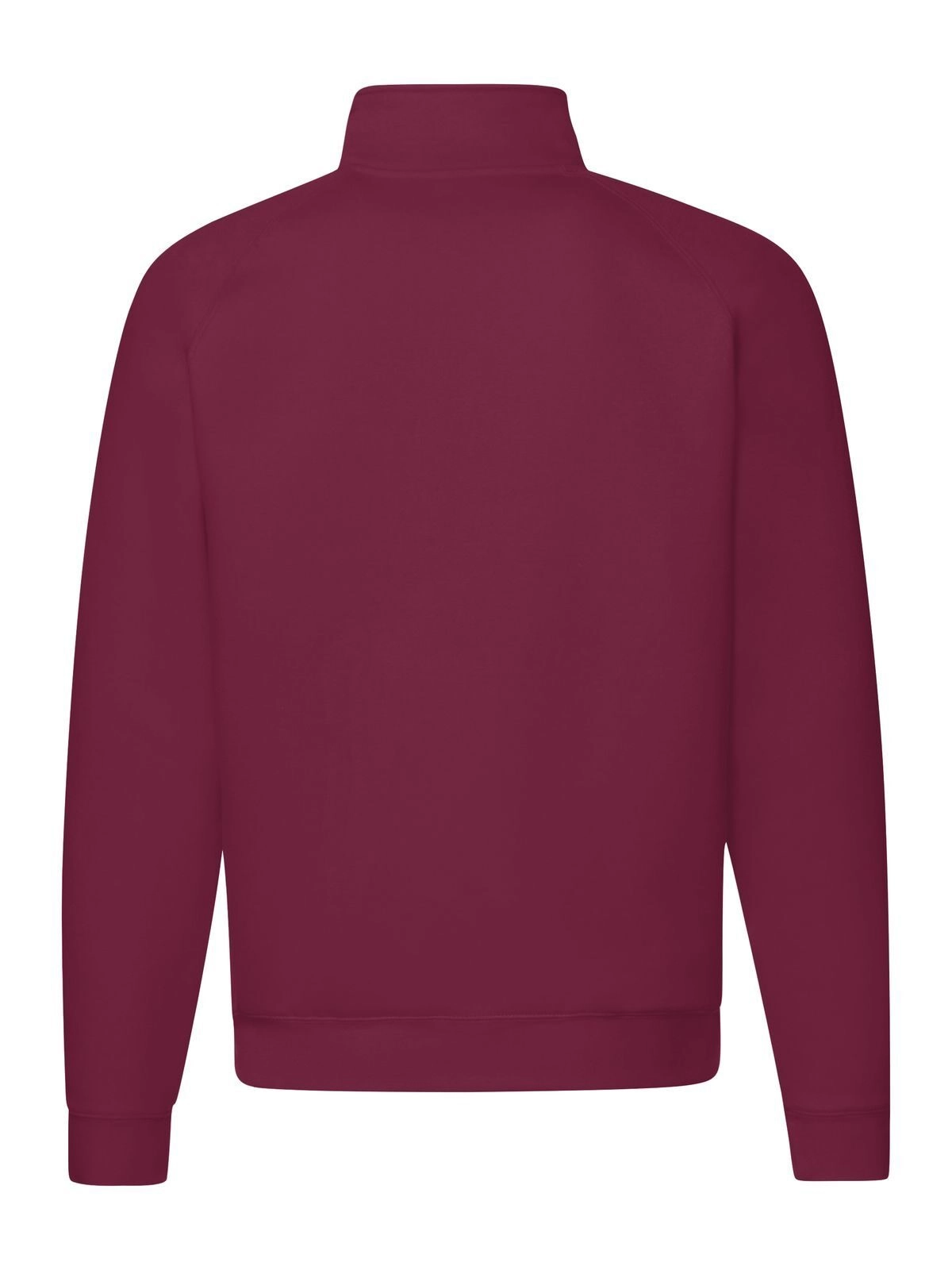 Immagine Felpa con maniche raglan, felpata internamente - Premium Zip Neck Sweat