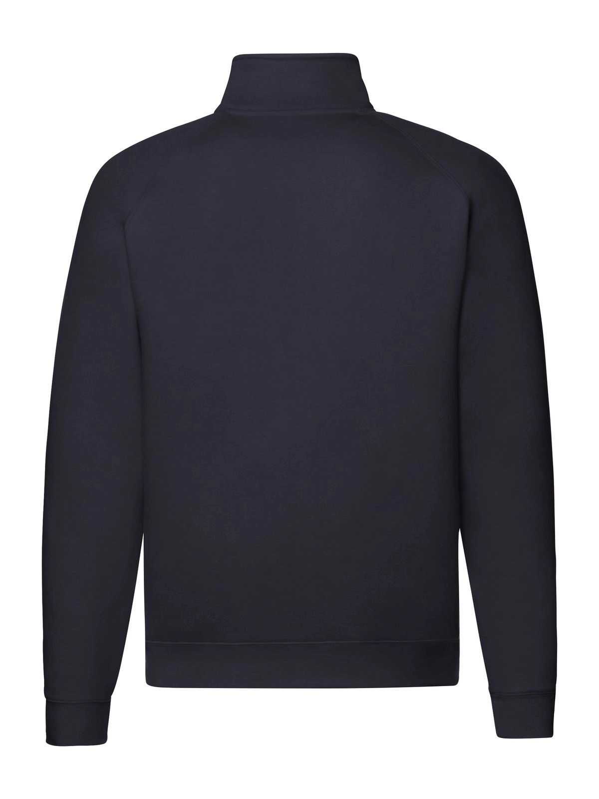 Immagine Felpa con maniche raglan, felpata internamente - Premium Zip Neck Sweat