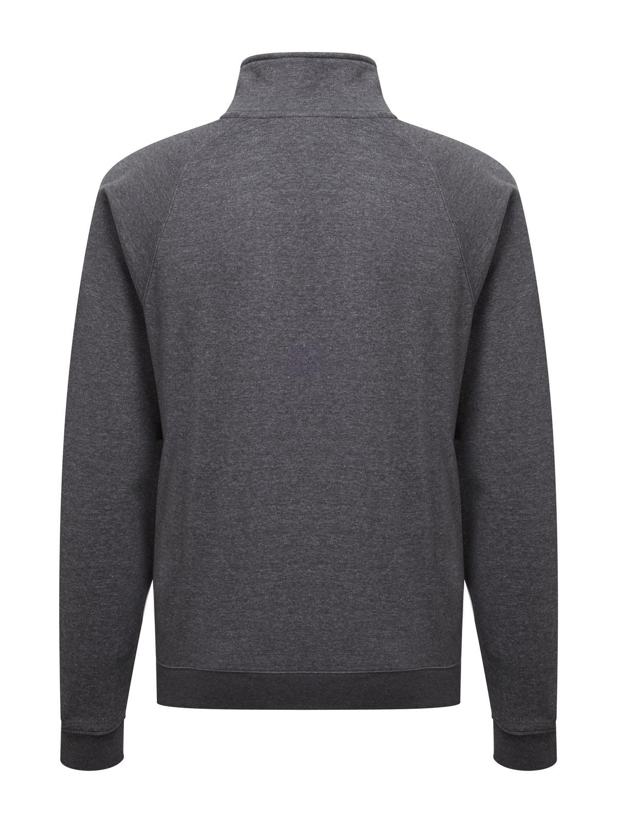 Immagine Felpa con maniche raglan, felpata internamente - Premium Zip Neck Sweat