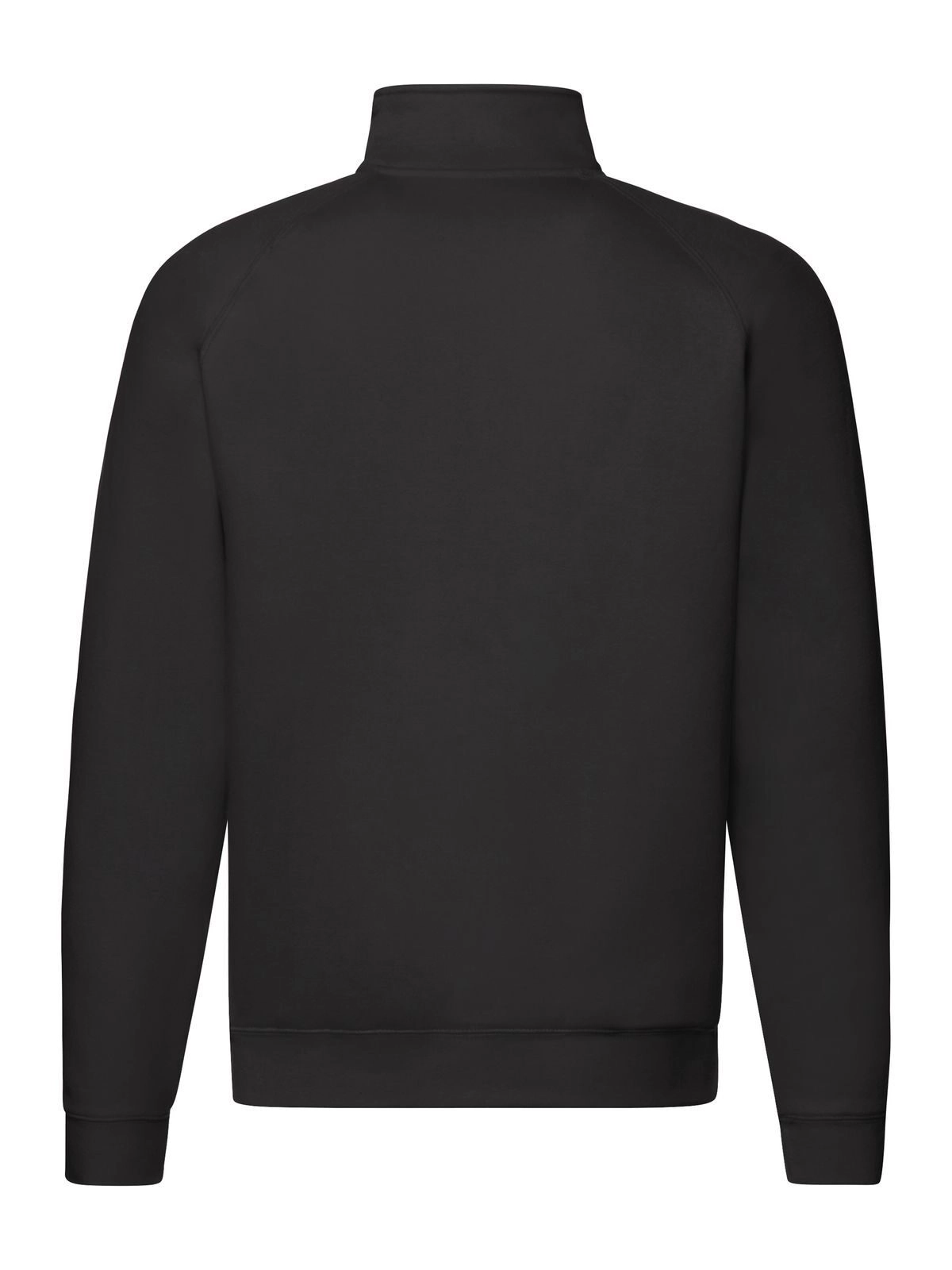 Immagine Felpa con maniche raglan, felpata internamente - Premium Zip Neck Sweat