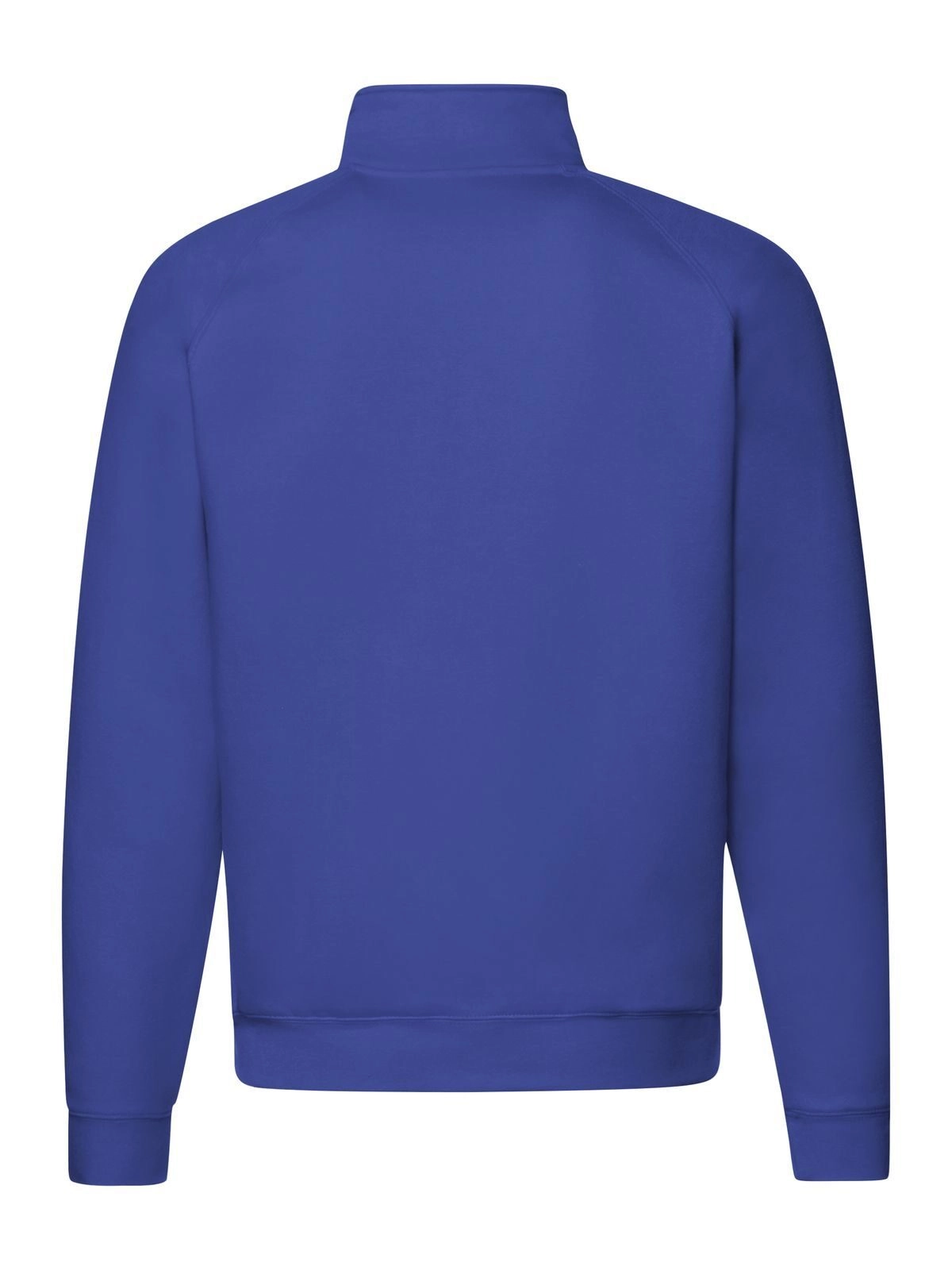 Immagine Felpa con maniche raglan, felpata internamente - Premium Zip Neck Sweat
