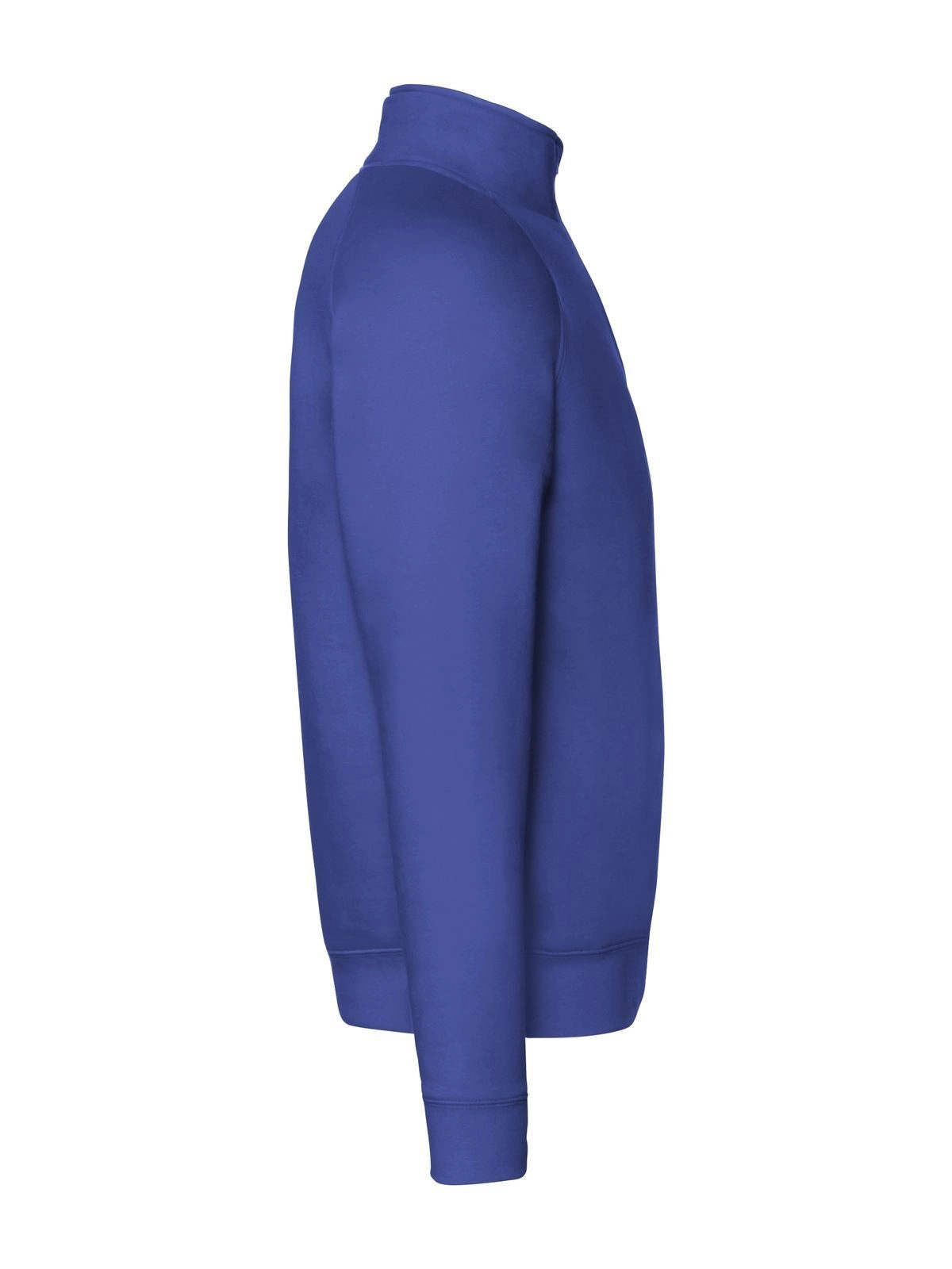 Immagine Felpa con maniche raglan, felpata internamente - Premium Zip Neck Sweat