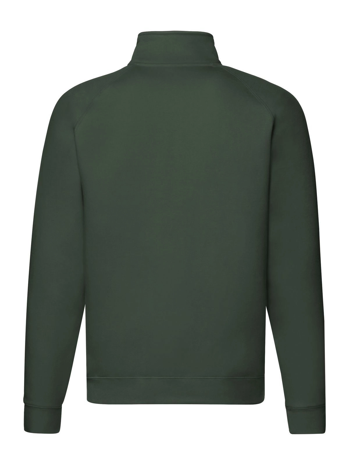 Immagine Felpa con maniche raglan, felpata internamente - Premium Zip Neck Sweat