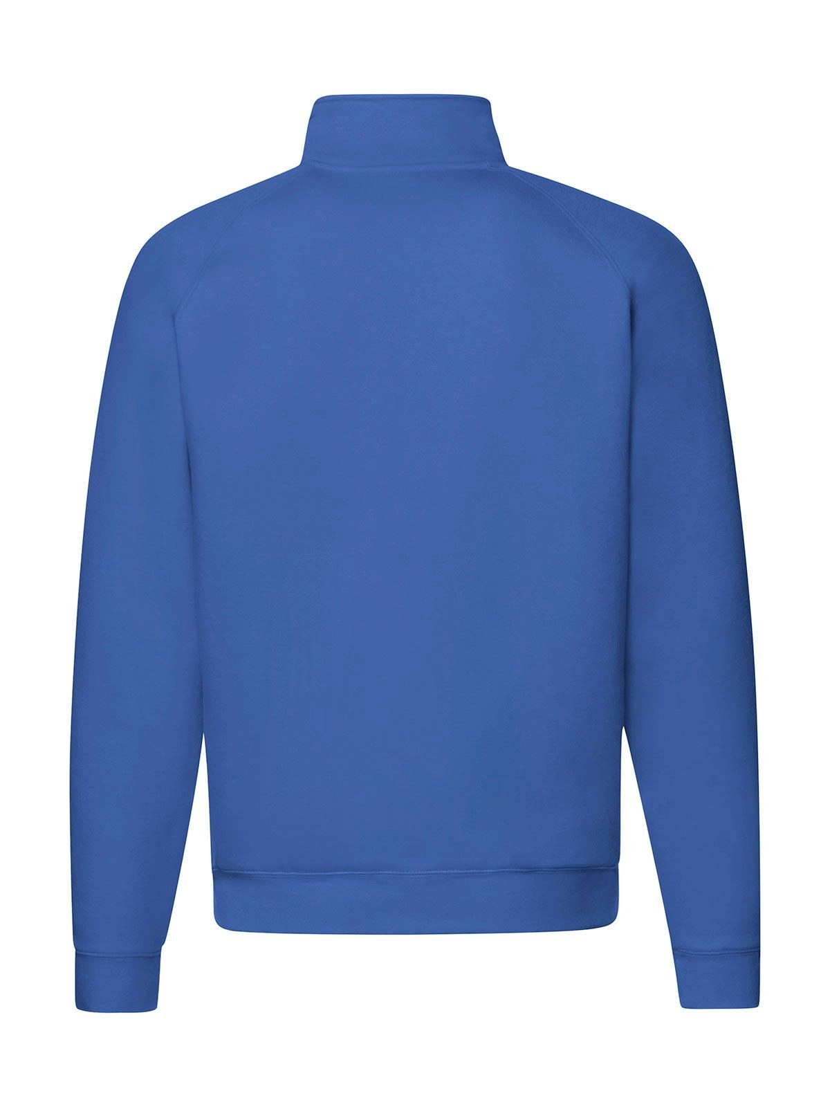 Immagine Felpa con maniche raglan, felpata internamente - Premium Zip Neck Sweat