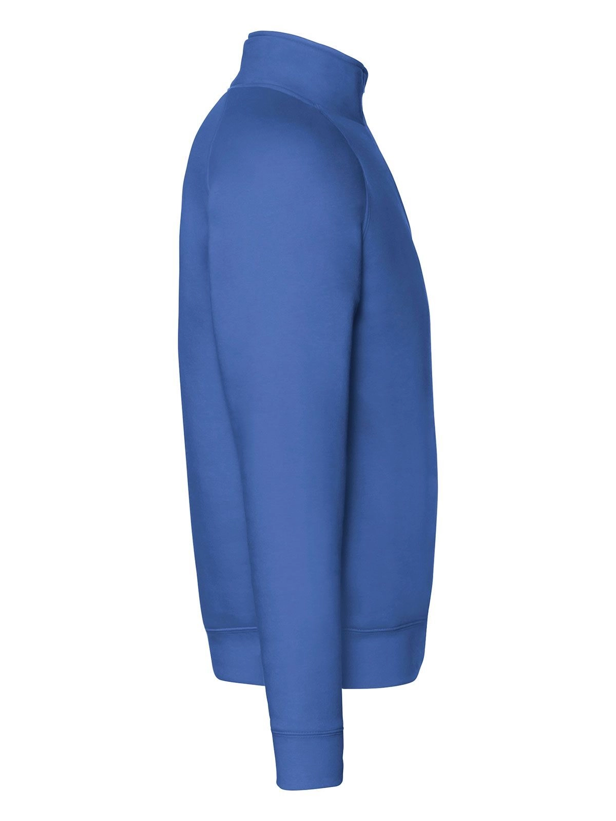 Immagine Felpa con maniche raglan, felpata internamente - Premium Zip Neck Sweat