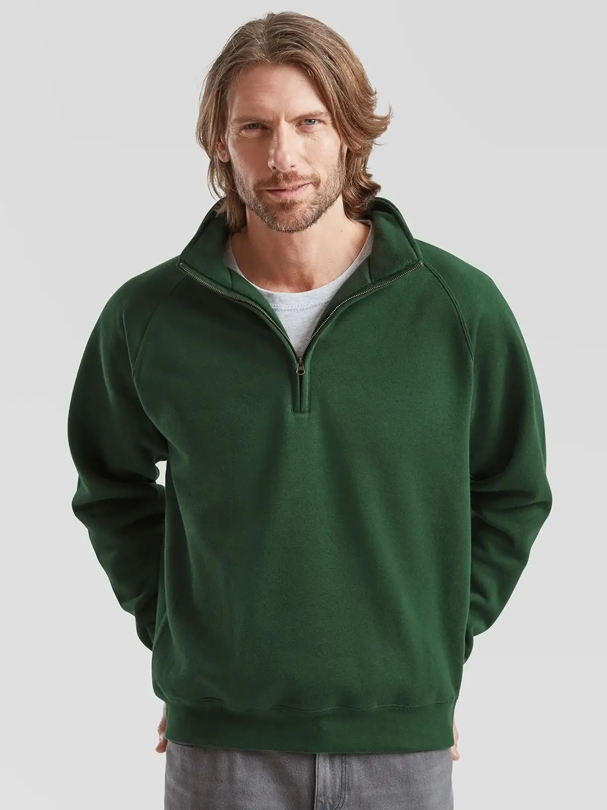 Immagine Premium Zip Neck Sweat